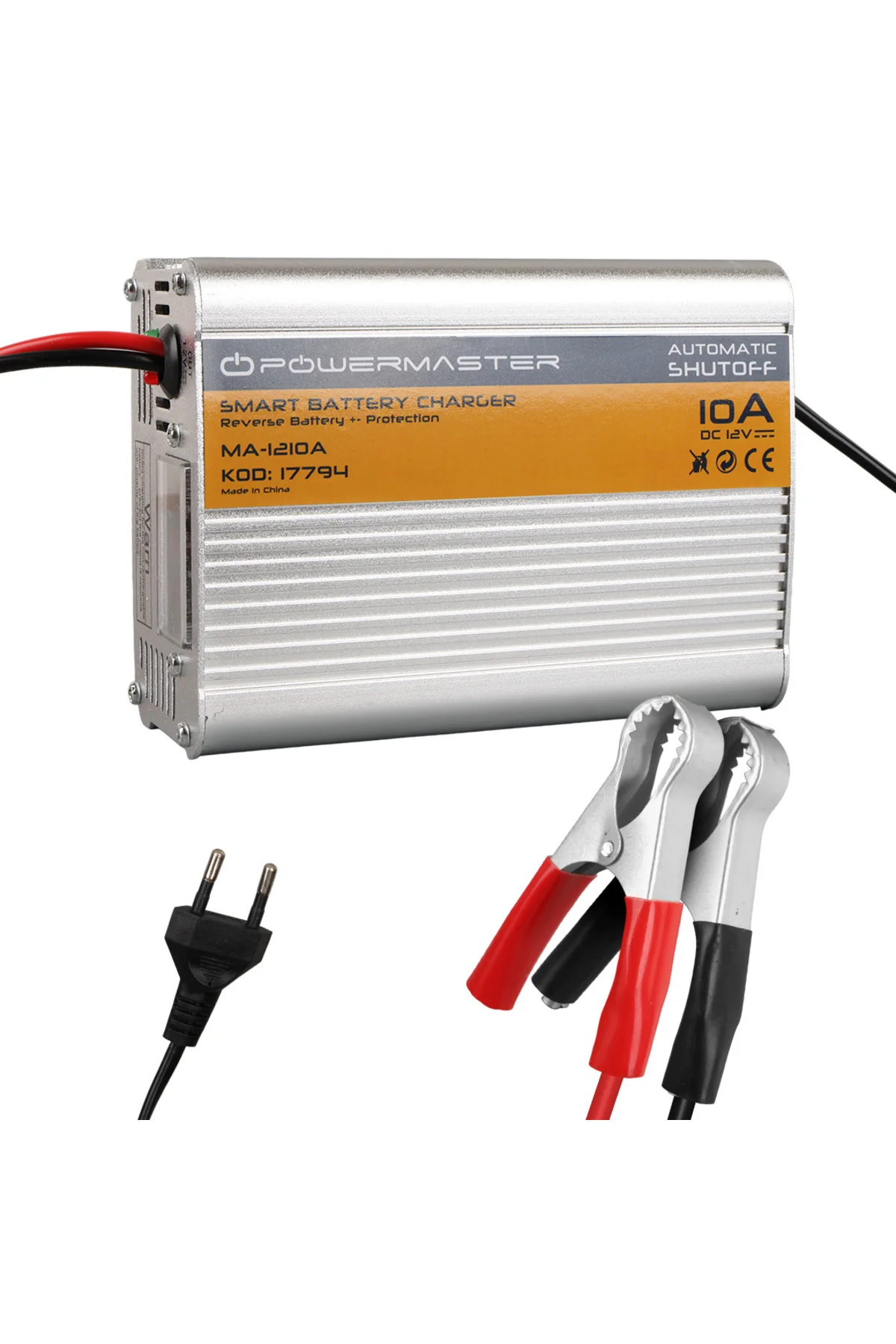 MA-1210A 12 Volt - 10 Amper Akıllı Hızlı Akü Şarj Cihazı Analog A