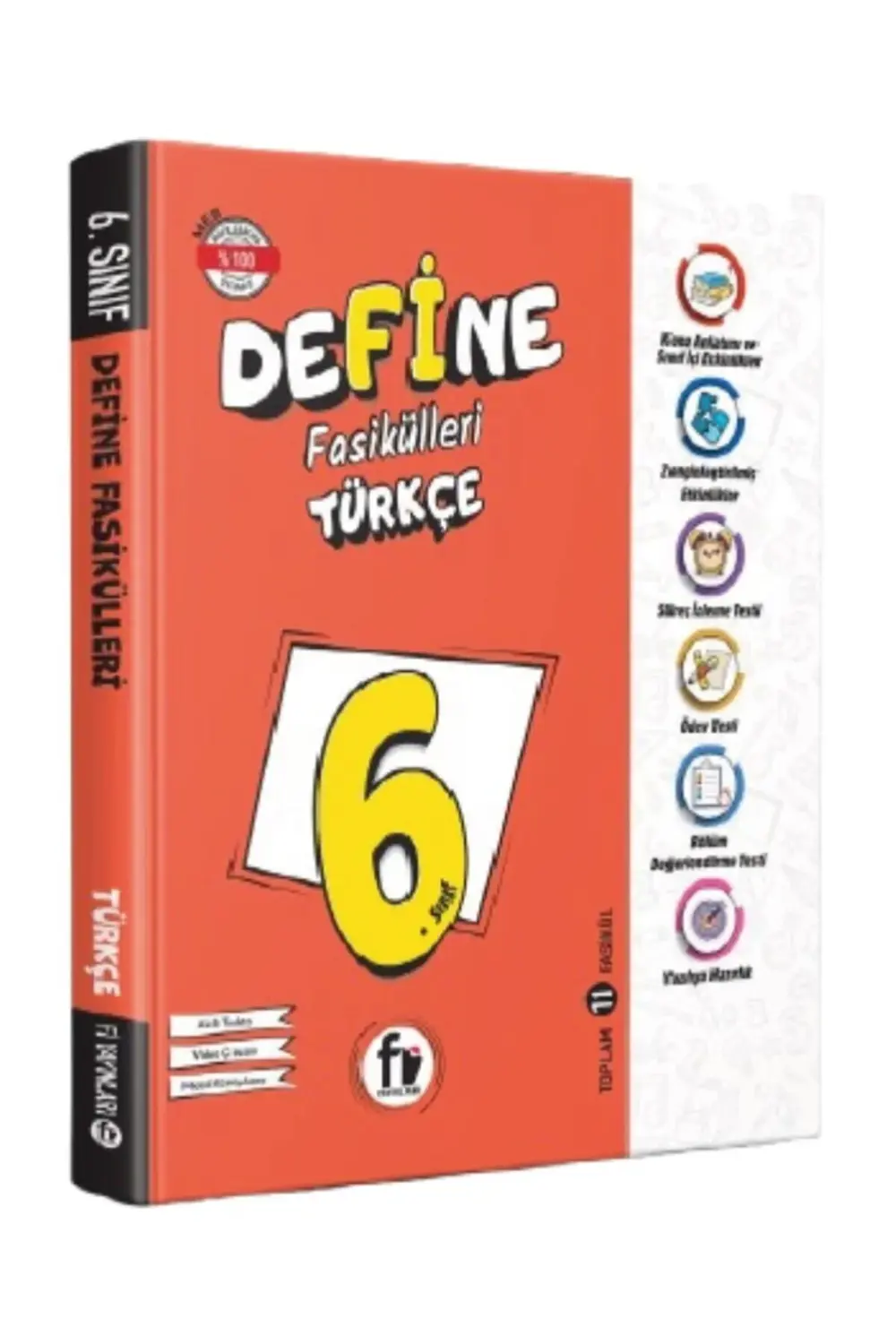 Maarif Model 6. Sınıf Define Türkçe Konu Anlatımlı Fasikülleri