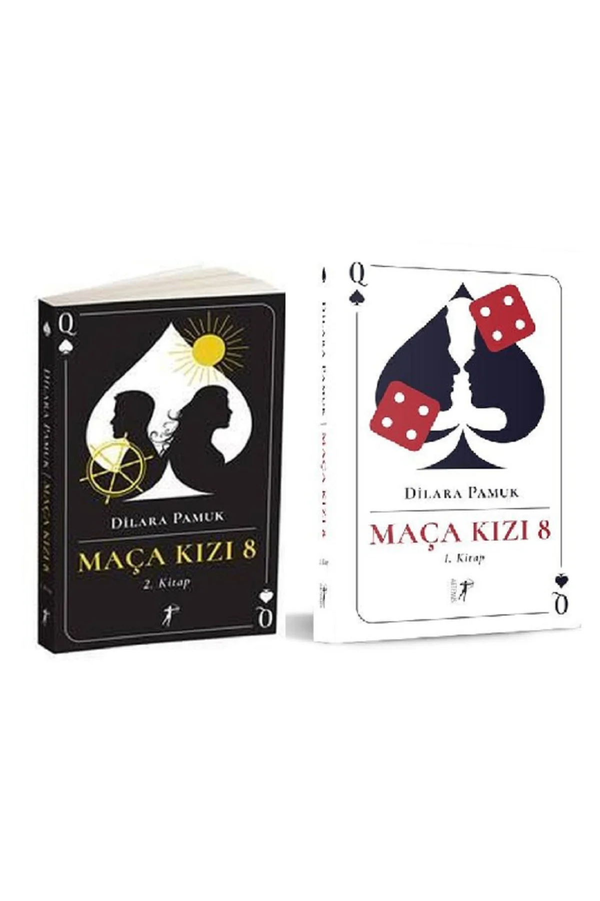 Maça Kızı 8-1.Kitap + Maça Kızı 8 - 2.Kitap (KARTON KAPAK) SET