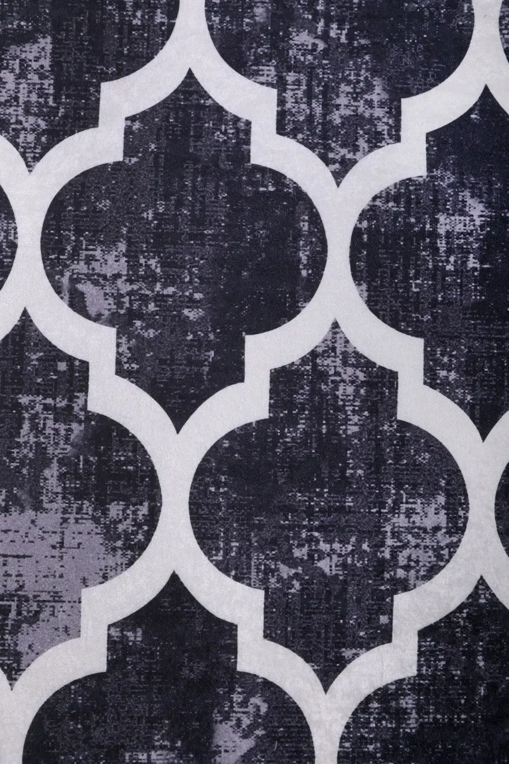 Maça Siyah Dijital Ikili Banyo Paspası Klozet Takımı Antibakteriy