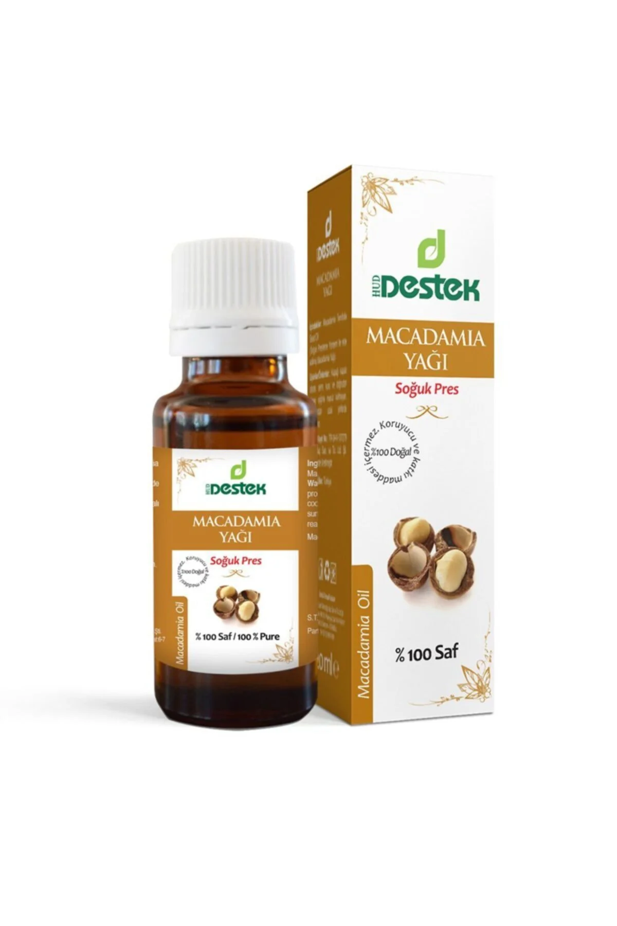 Macadamia Yağı (soğuk Pres) 20 Ml
