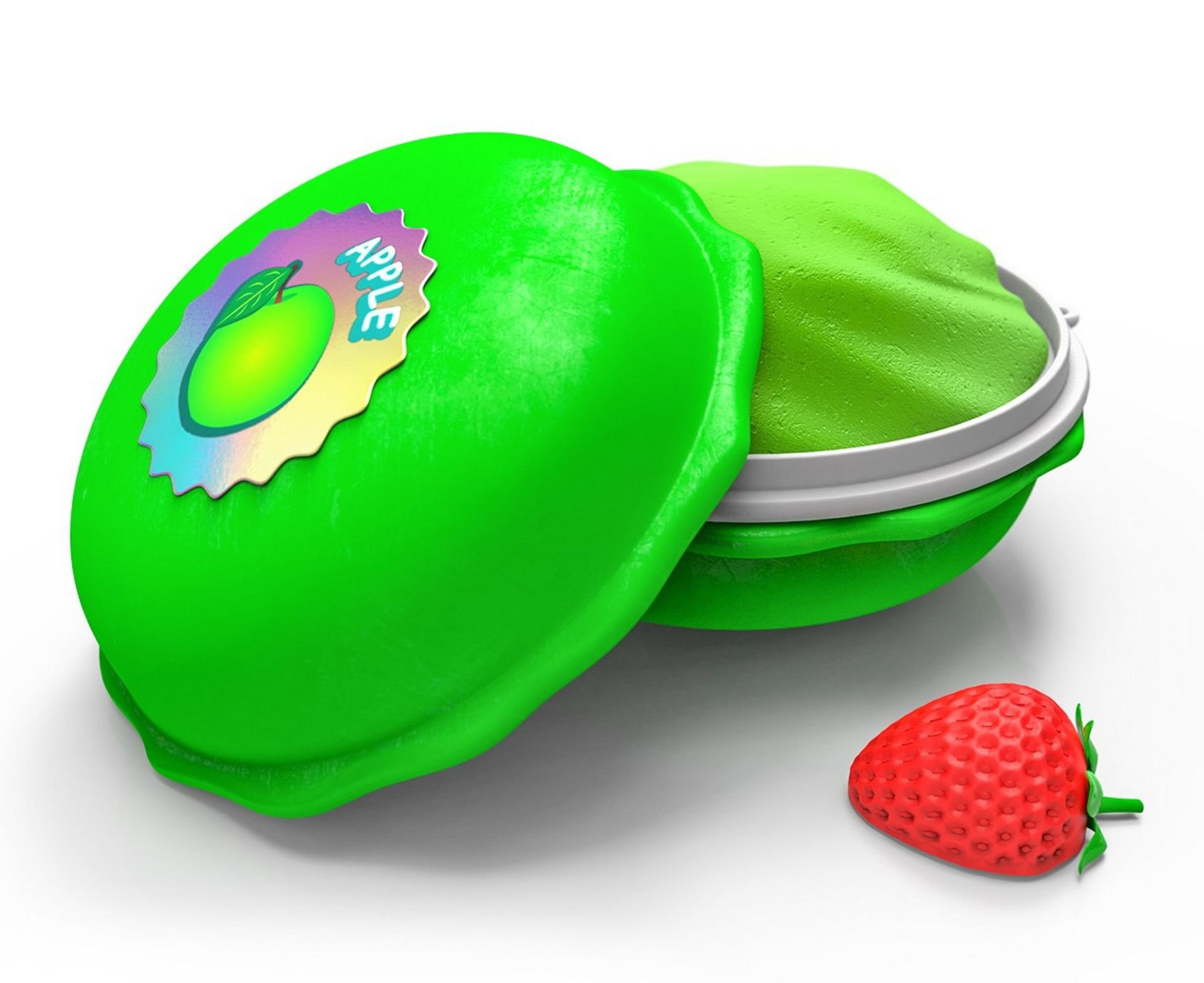 Macaron Kutuda Marshmallow Elma Slime Macaron Kutuda Marshmallow Elma Slime