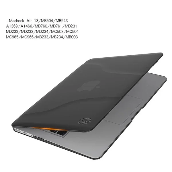MacBook Air 13 A1466/1363 Portatif Alt Üst Kılıf + Çanta - Çizik ve Darbe Koruması
