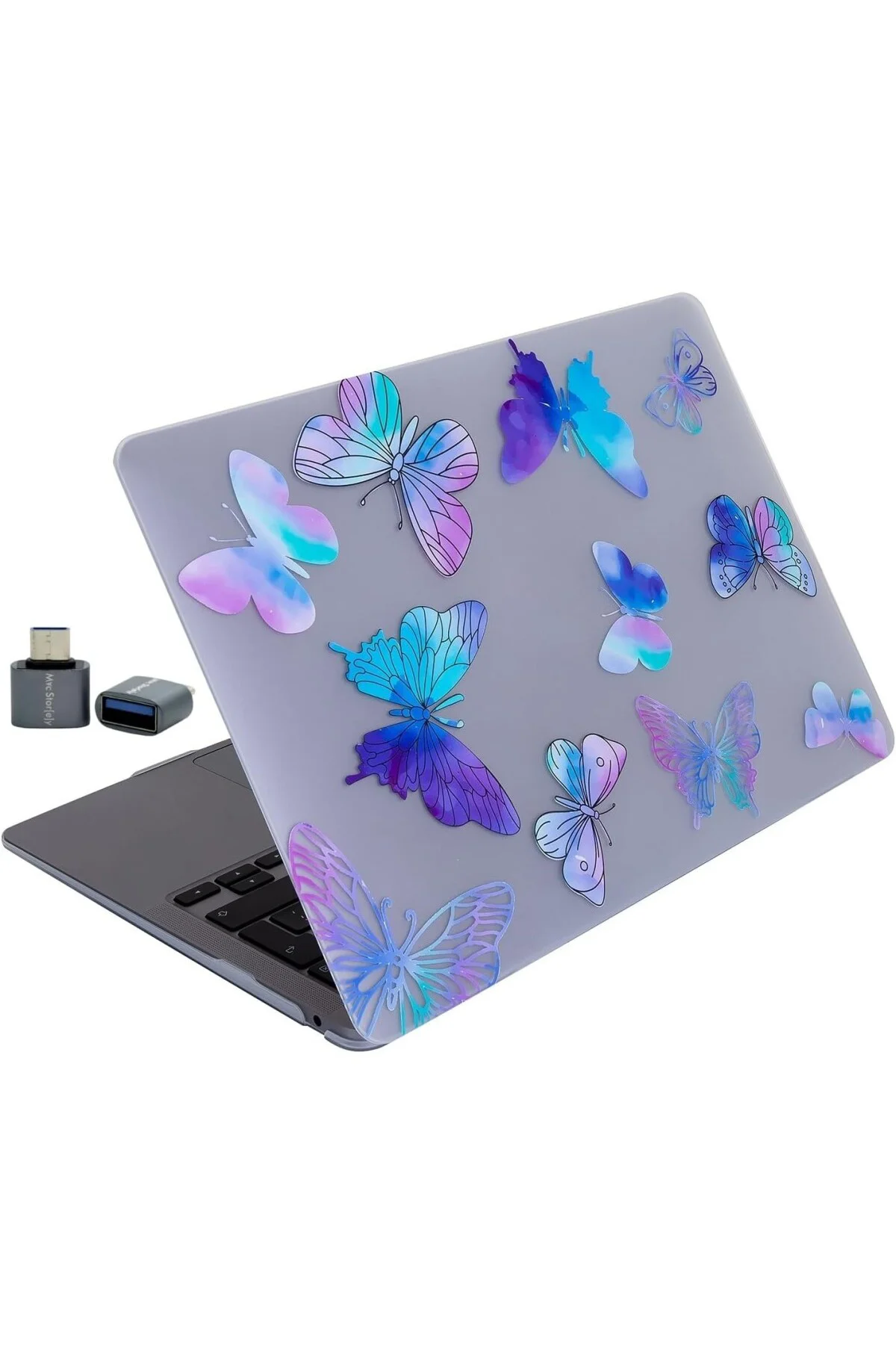 MacBook Air 13 Kılıf A1932 A2179 A2337 M1 Çip Uyumlu Mat TPU Sert