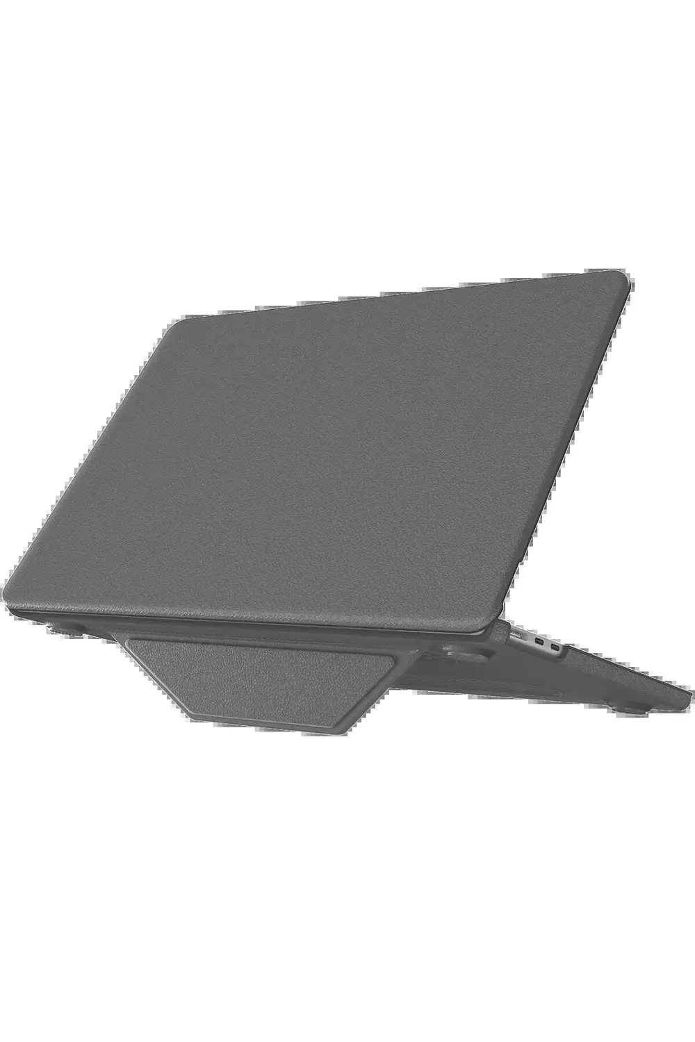 Macbook Air 15 2024 Macbook Deri Kapak - Gri-(5796) Macbook Air 15 2024 Macbook Deri Kapak - Gri-(5796)
