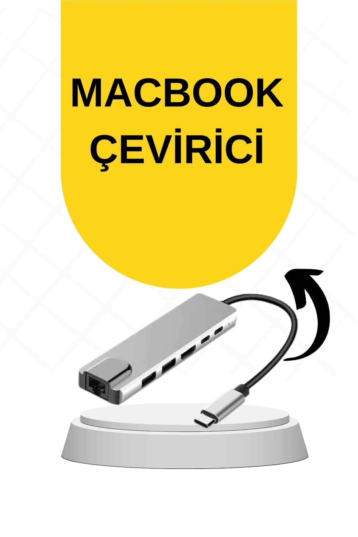 Macbook Pro/air Uyumlu USB Type-C 8 In 1 Hub Dönüştürücü Çevirici Çoklayıcı USB Hdmı Micro Sd 8 Girişli Fiyatı, Yorumları ve Özellikleri