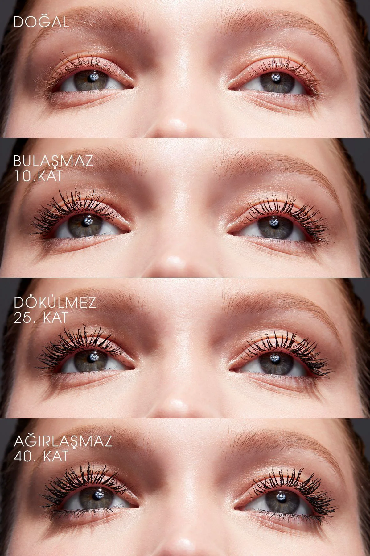 Macstack Siyah Maskara Mega Fırça 12ml - Kıvırma, Uzunluk ve Haci