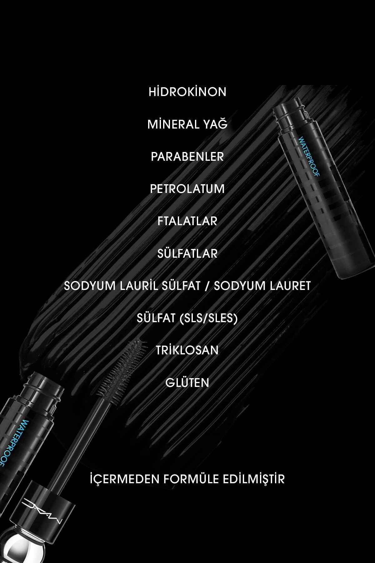 M·a·cstack Waterproof Suya Dayanıklı Maskara - Black Stack - 12ml