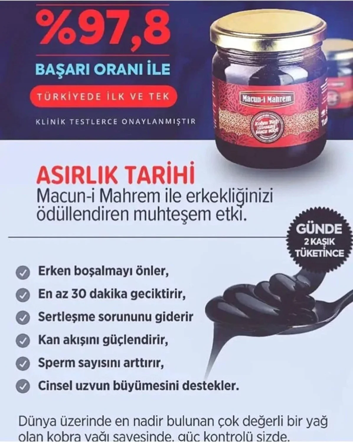 Macun-I Mahrem Erkekler İçin Doğal Karışım 240 gr - Enerji ve Dayanıklılık Desteği Fiyatı, Yorumları ve Özellikleri