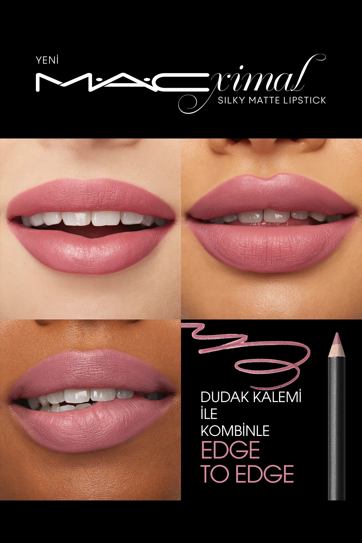 M·a·cxımal Silky Matte Lipstick Nemlendirme Etkili Yoğun Renk Sağ