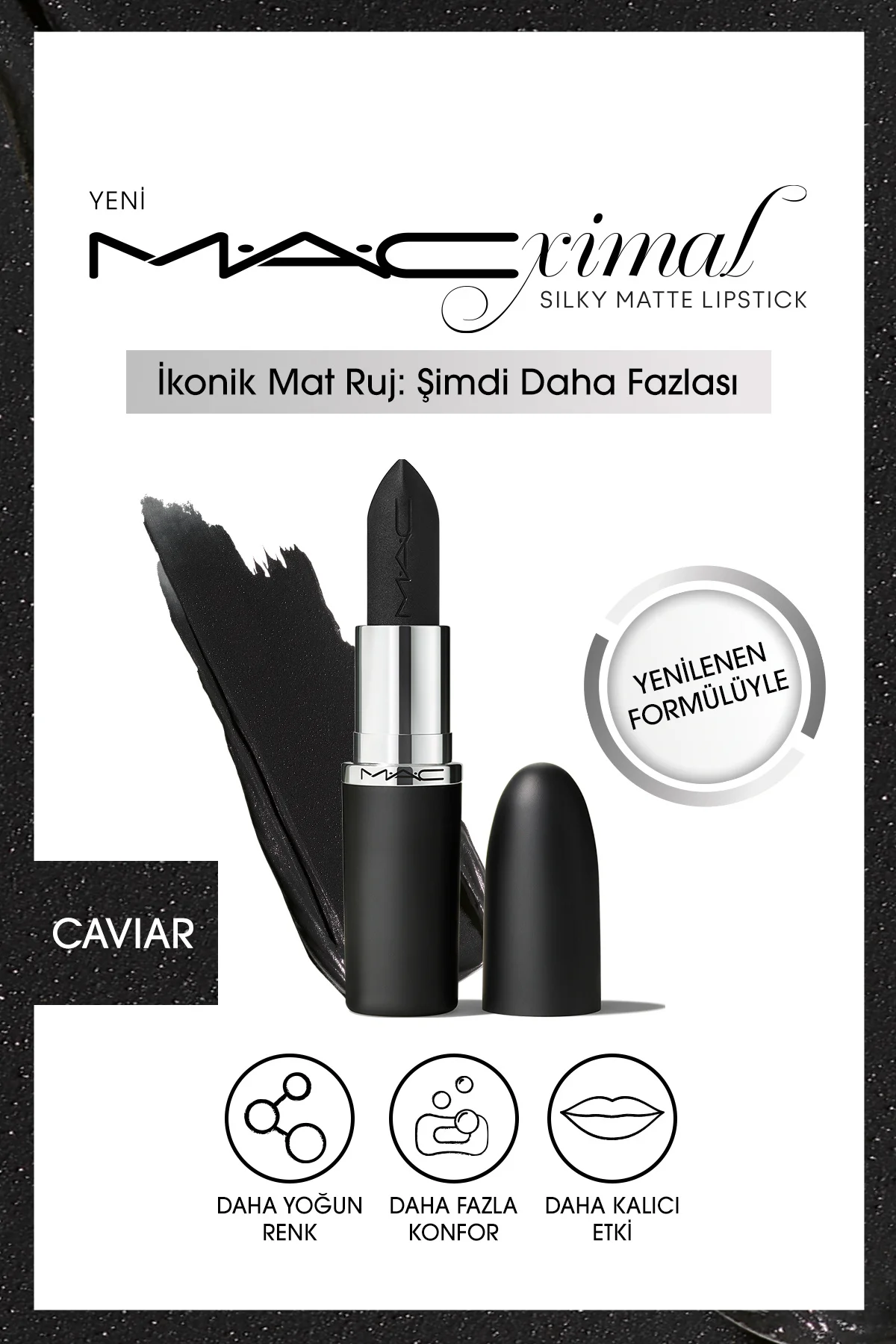 M·a·cxımal Silky Matte Lipstick Nemlendirme Etkili Yoğun Renk Sağ