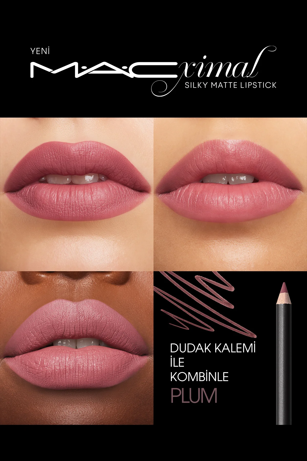 M·a·cxımal Silky Matte Lipstick Nemlendirme Etkili Yoğun Renk Sağ