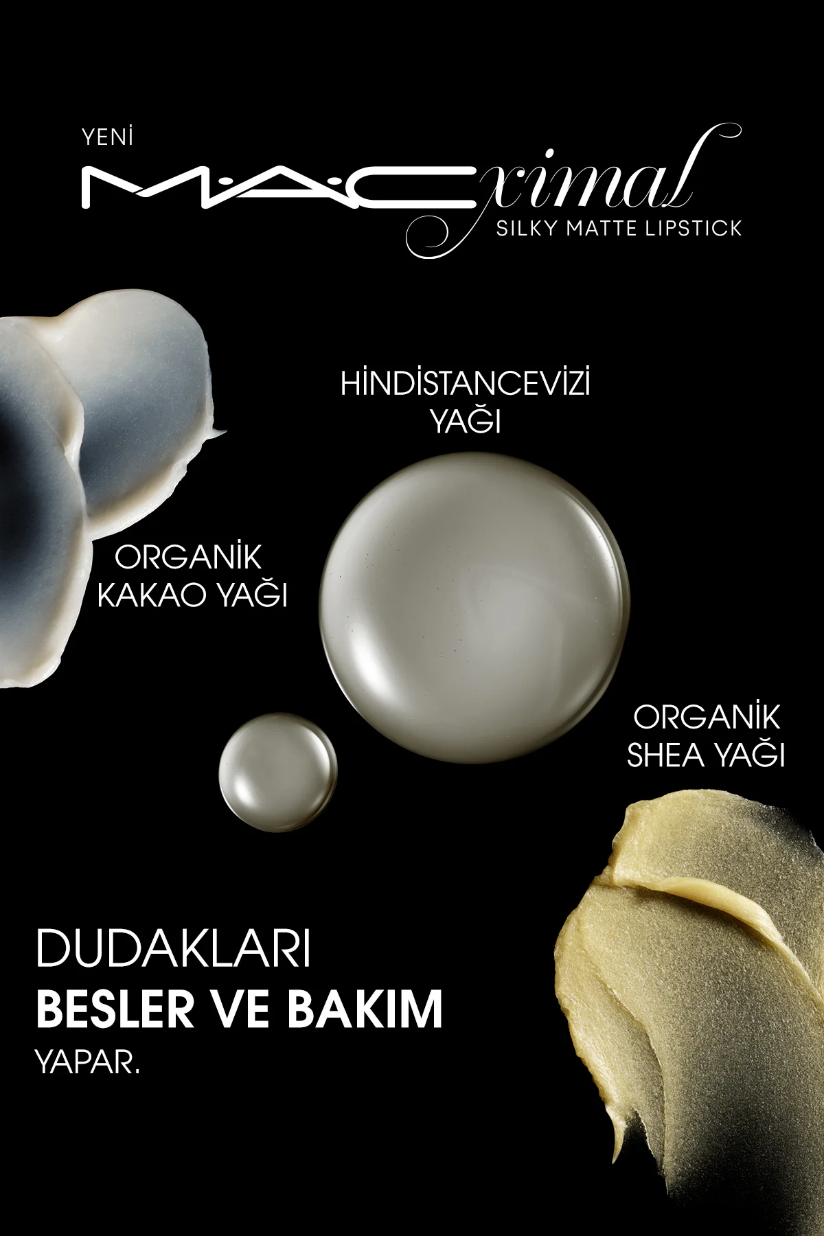 M·A·CXIMAL Silky Matte Lipstick Nemlendirme Etkili Yoğun Renk Sağ