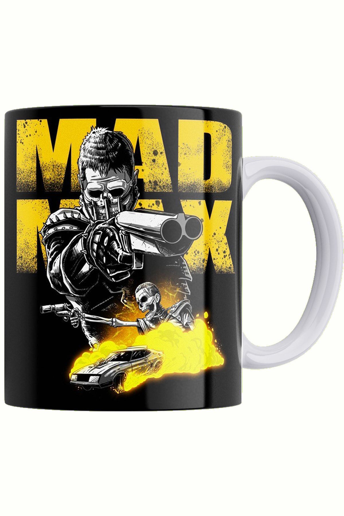 Remonz Mad Max Çift Taraflı Baskılı Porselen Kupa