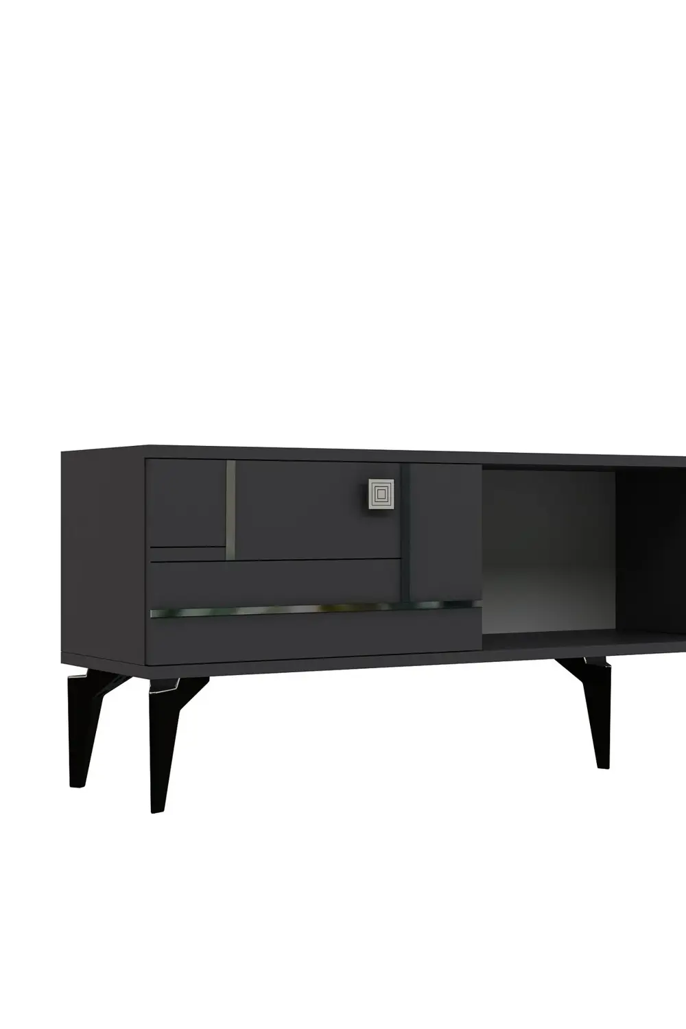 MADERACT TV SEHPASI BEYAZ-ALTIN