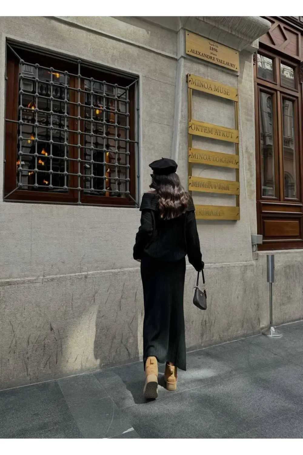 MADONNA YAKA KADIN TRİKO UZUN ETEKLİ TAKIM