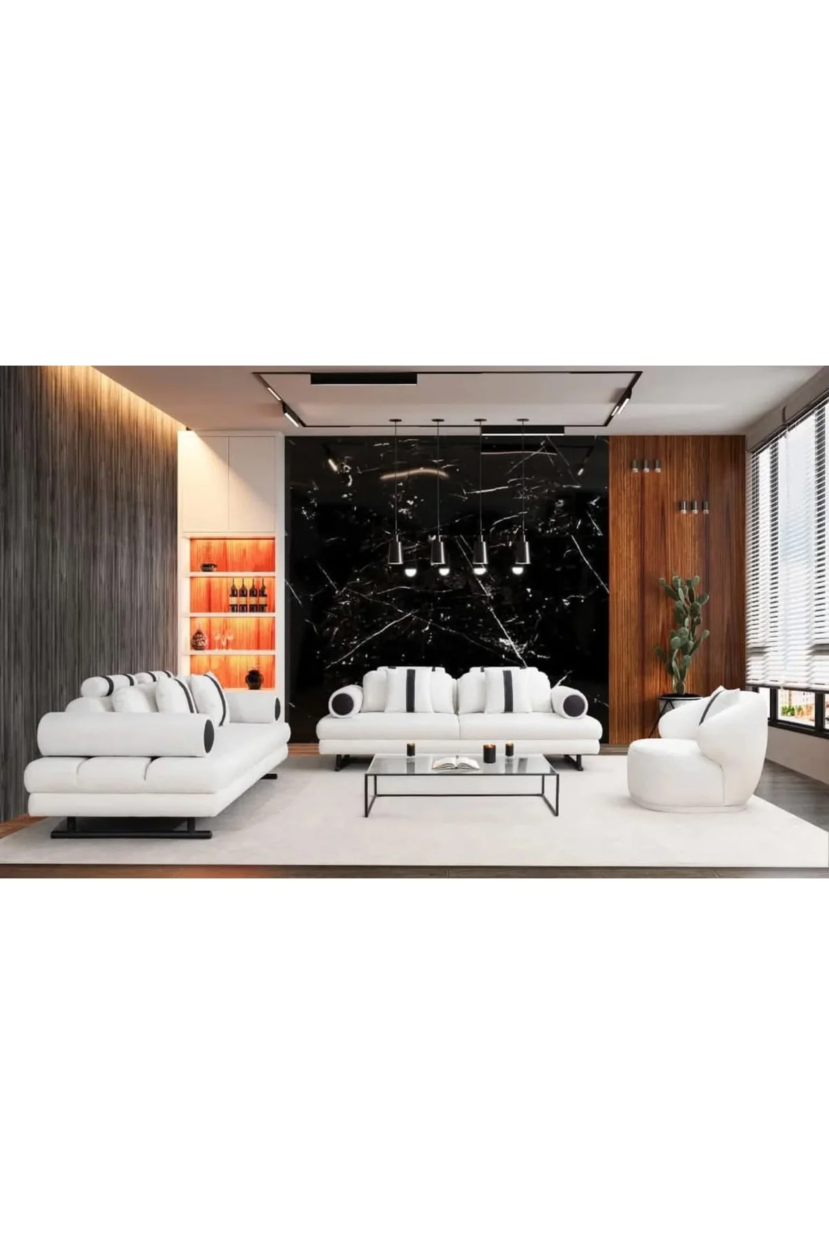 Madrit koltuk takımı (3+3+1)