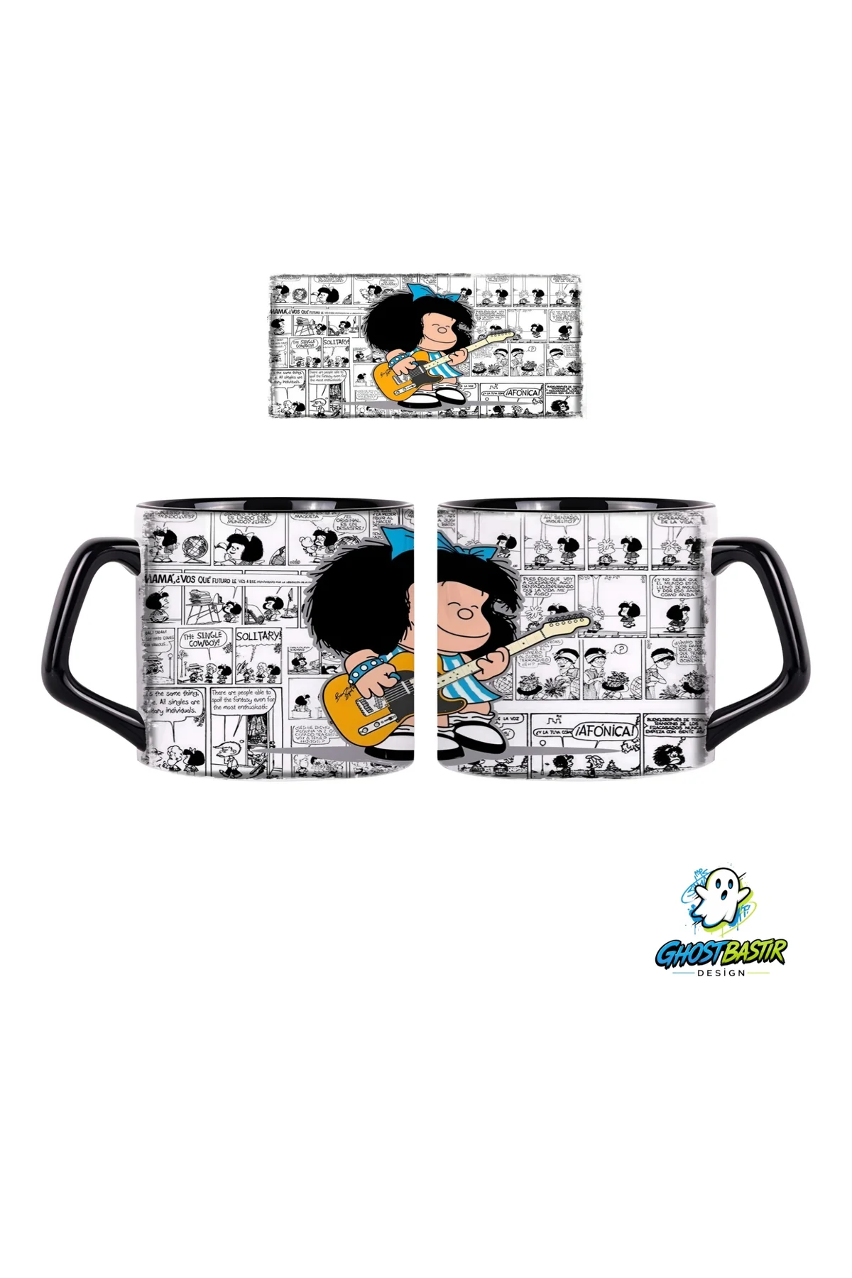 Mafalda Kupa Bardak | Tek Adet 0797
