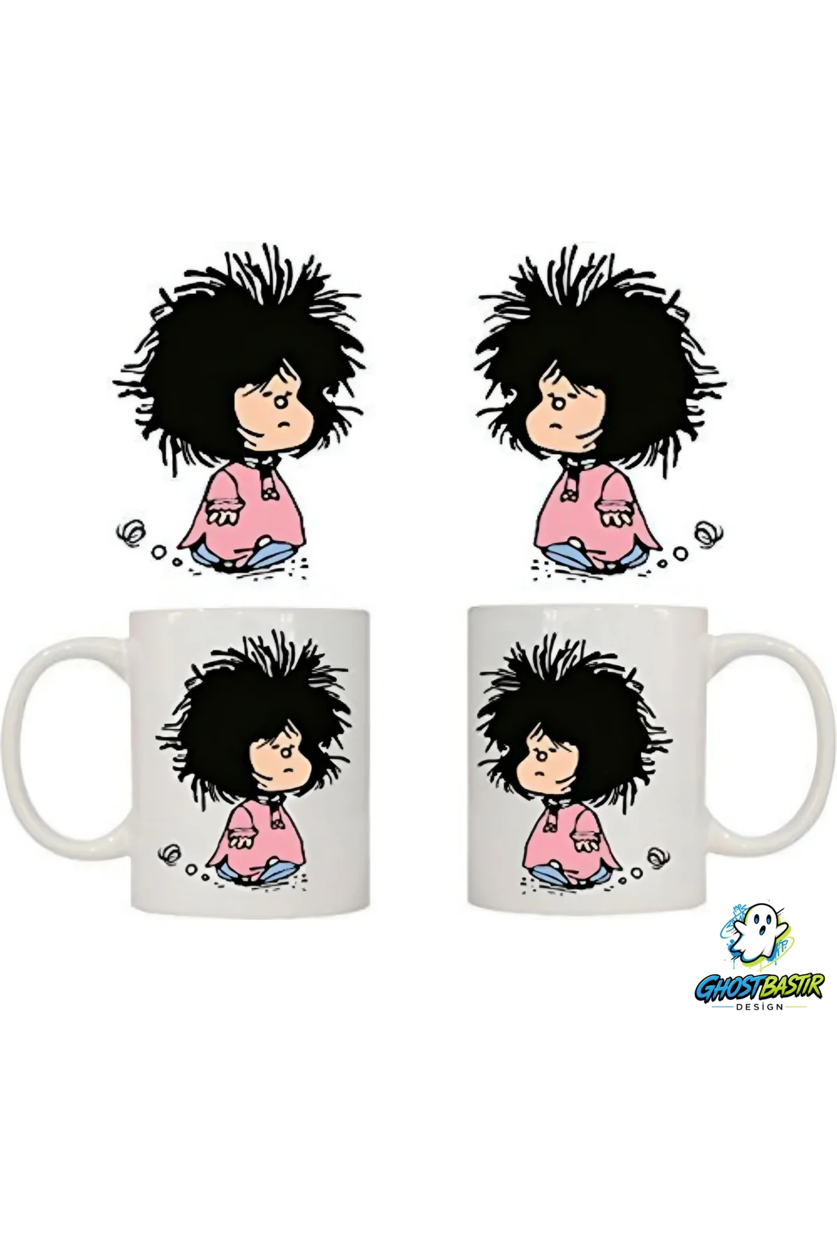 Mafalda Kupa Bardak | Tek Adet K0486