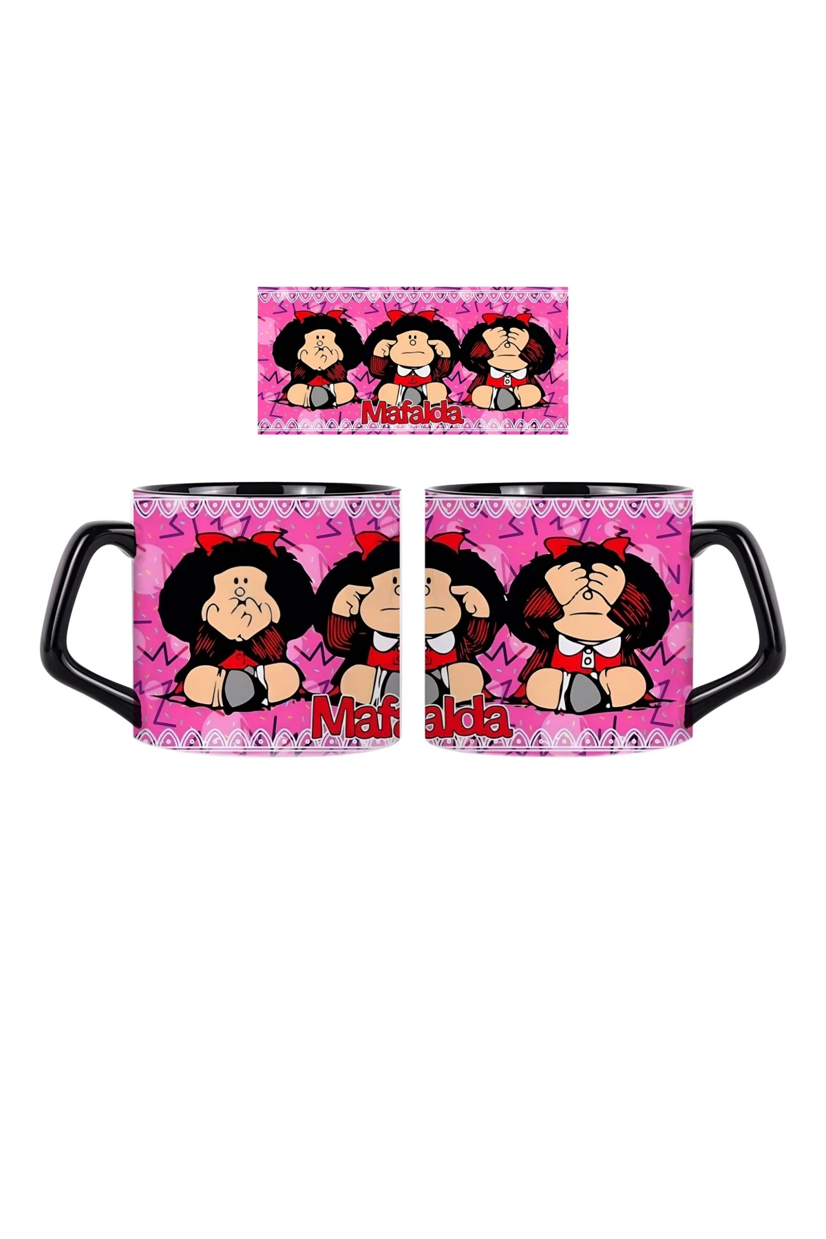 Mafalda Kupa Bardak | Tek Adet 0296