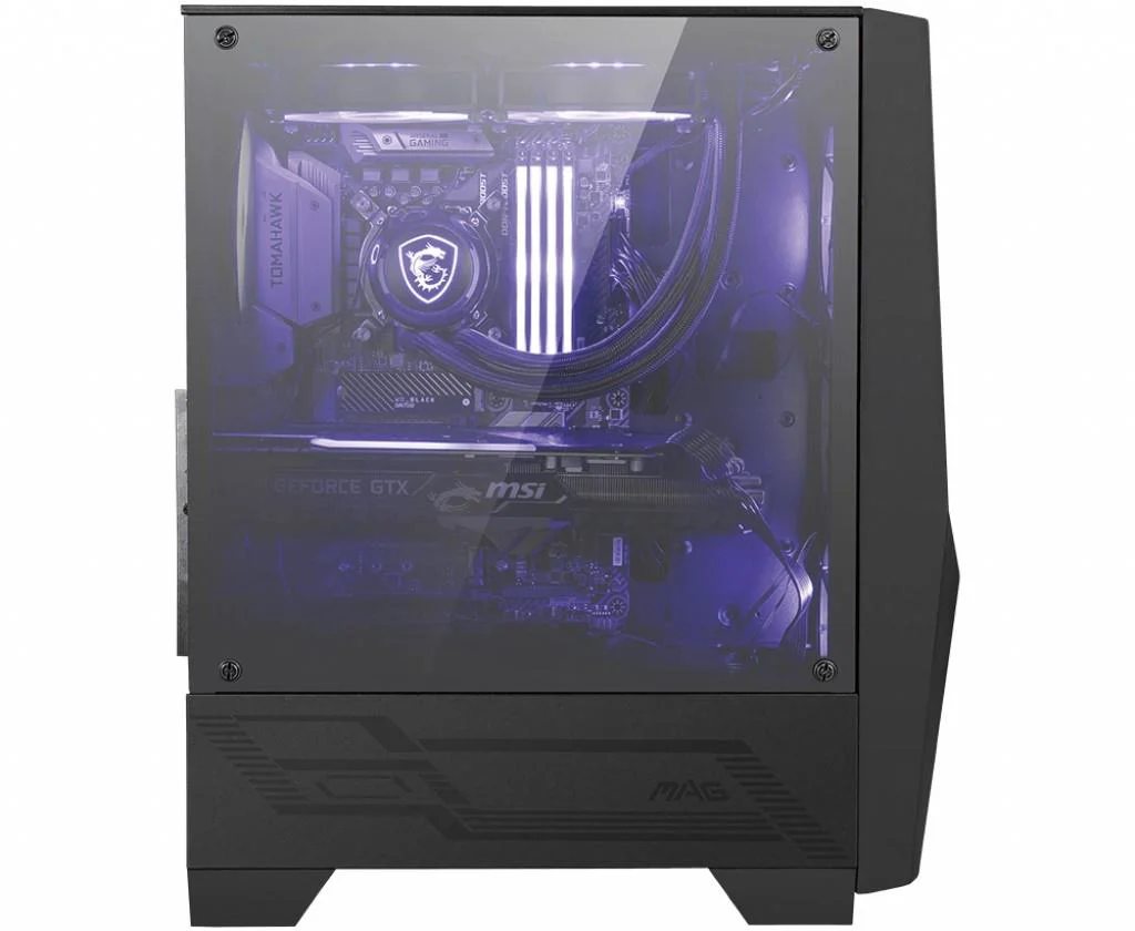 MAG FORGE 100M Temperli Cam Gaming Kasa – ATX / M-ATX / Mini ITX Uyumlu, 3X 120mm ARGB Fan, Siyah Fiyatı, Yorumları ve Özellikleri