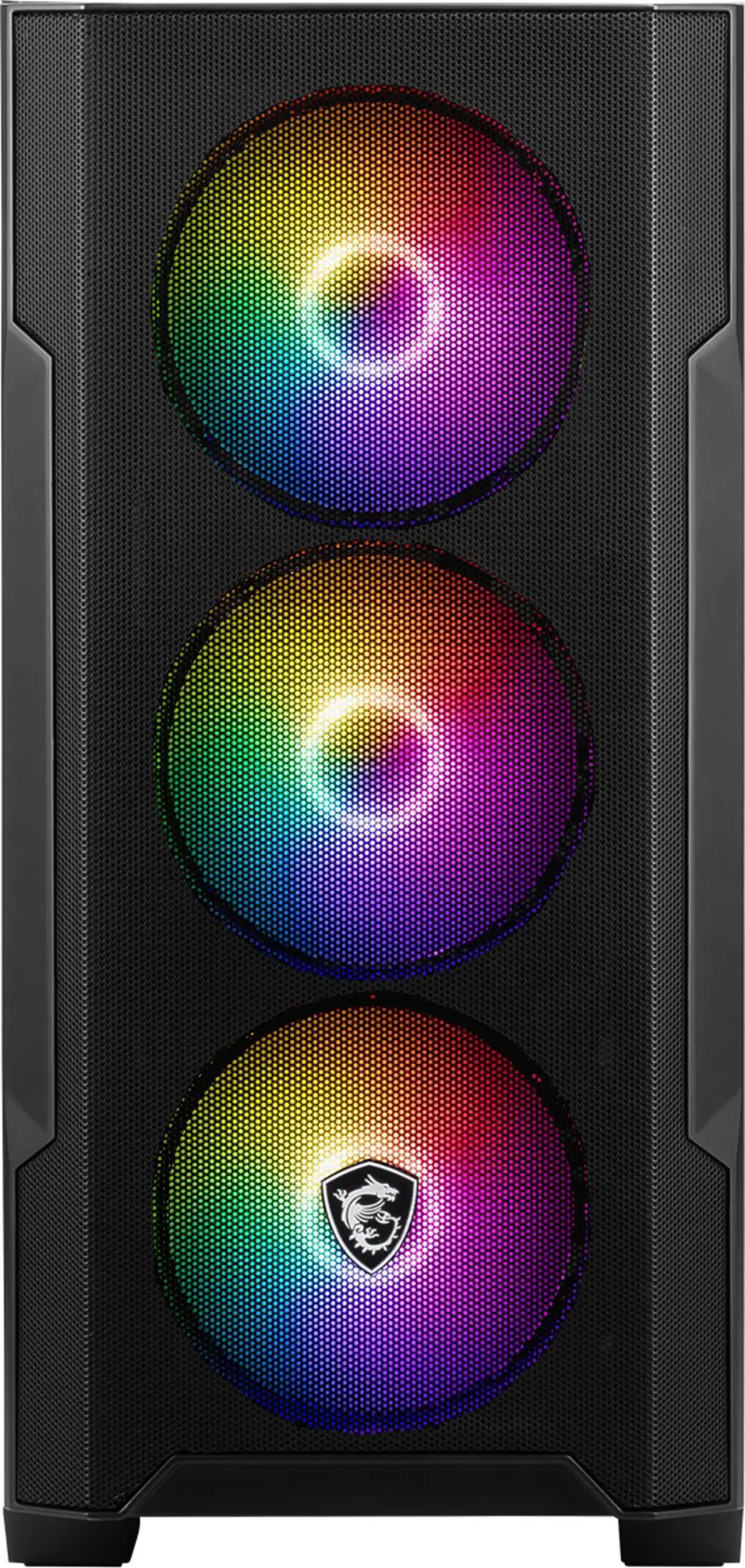 MAG FORGE M100R Temperli Cam 3x120mm 1x120mm ARGB Fan mATX Gaming