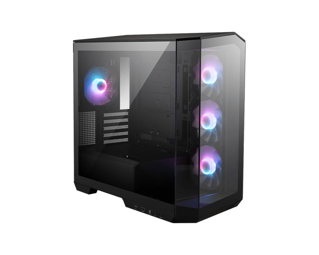 Msi Mag Pano M100r Pz Temperli Cam 3X120mm 1X120mm Argb Fan Matx Pano