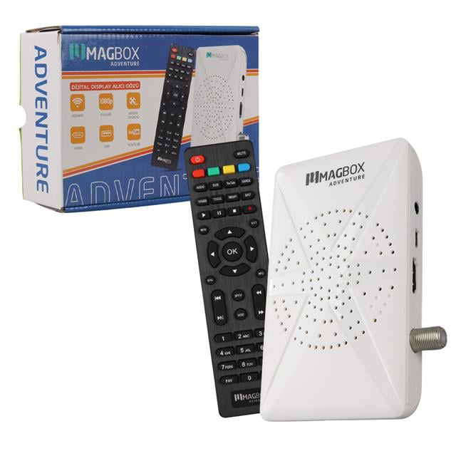 Magbox Adventure Full HD Uydu Alıcısı 4000 Kanal TKGS / Youtube /