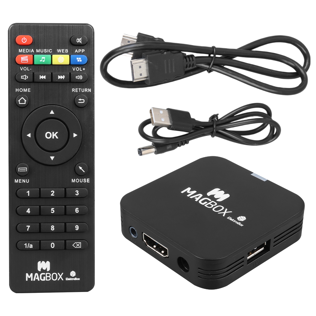 MAGBOX ELECTROBOX 2 GB RAM H313 İŞLEMCİ 16 GB HDD 4K ULTRA HD AND