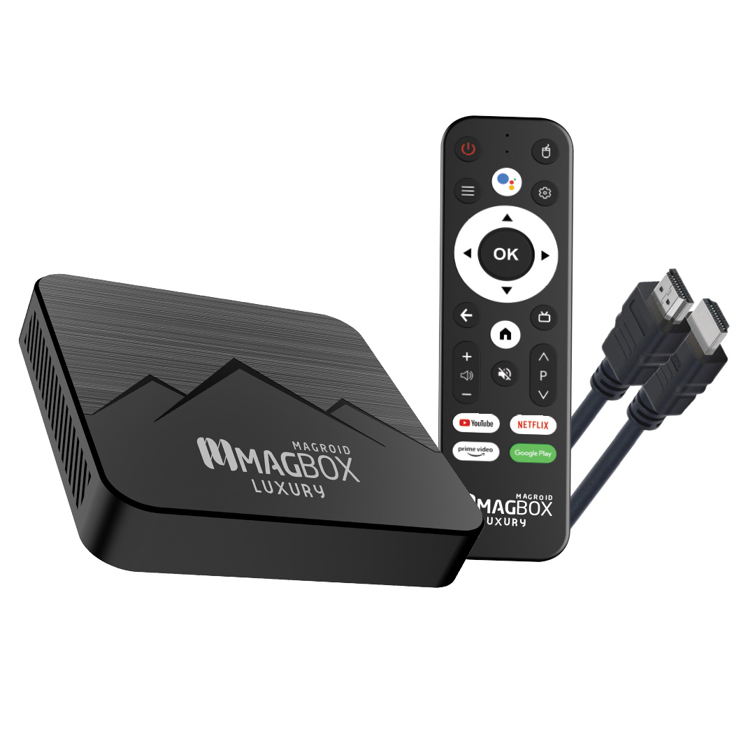 MAGBOX MAGROID LUXURY 32 GB HDD 2 GB RAM BLUETOOTH 5G SES KOMUT K