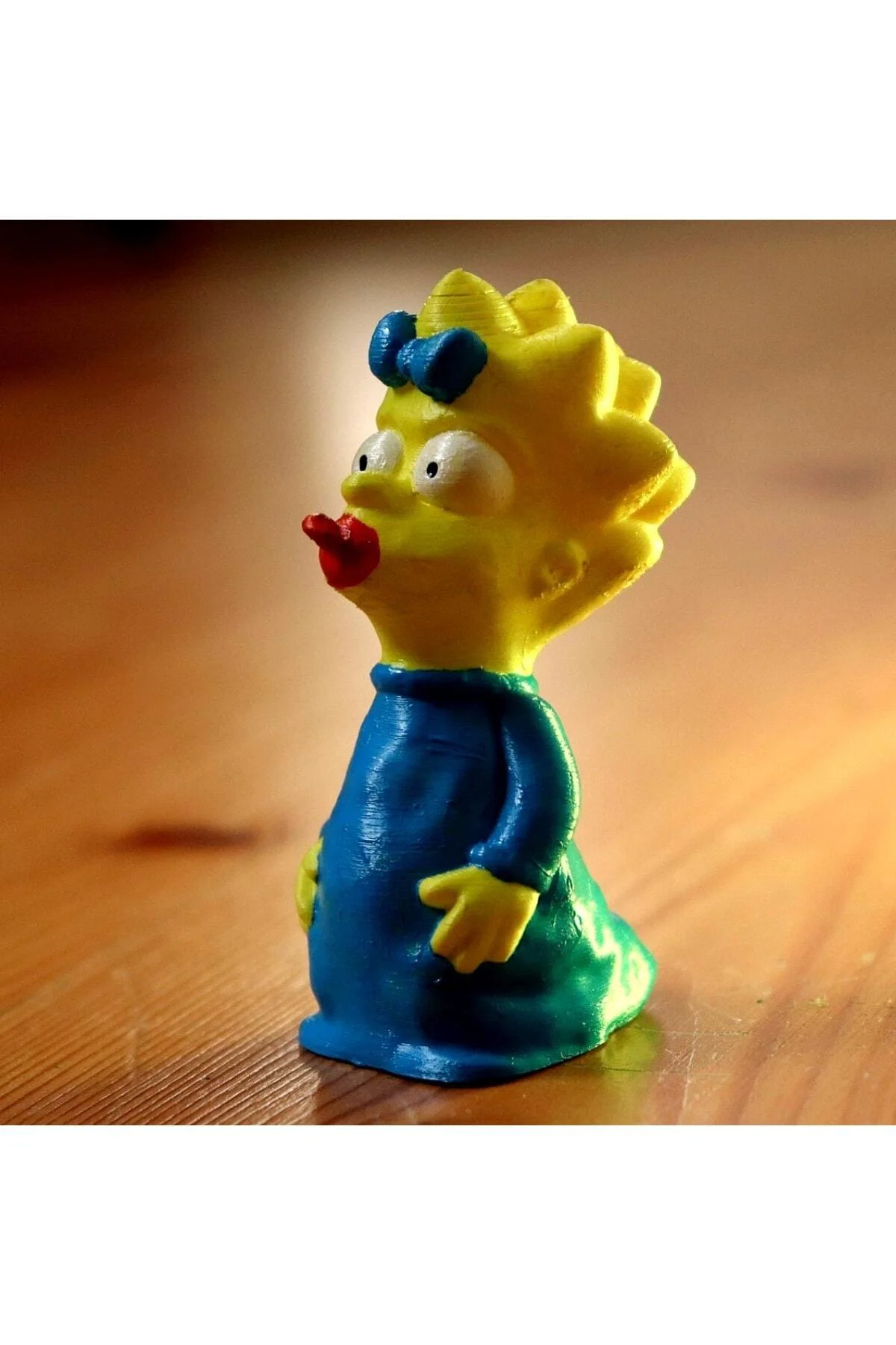 Maggie Simpson Simpsons Simpsonlar Boyalı Figür 7 Cm