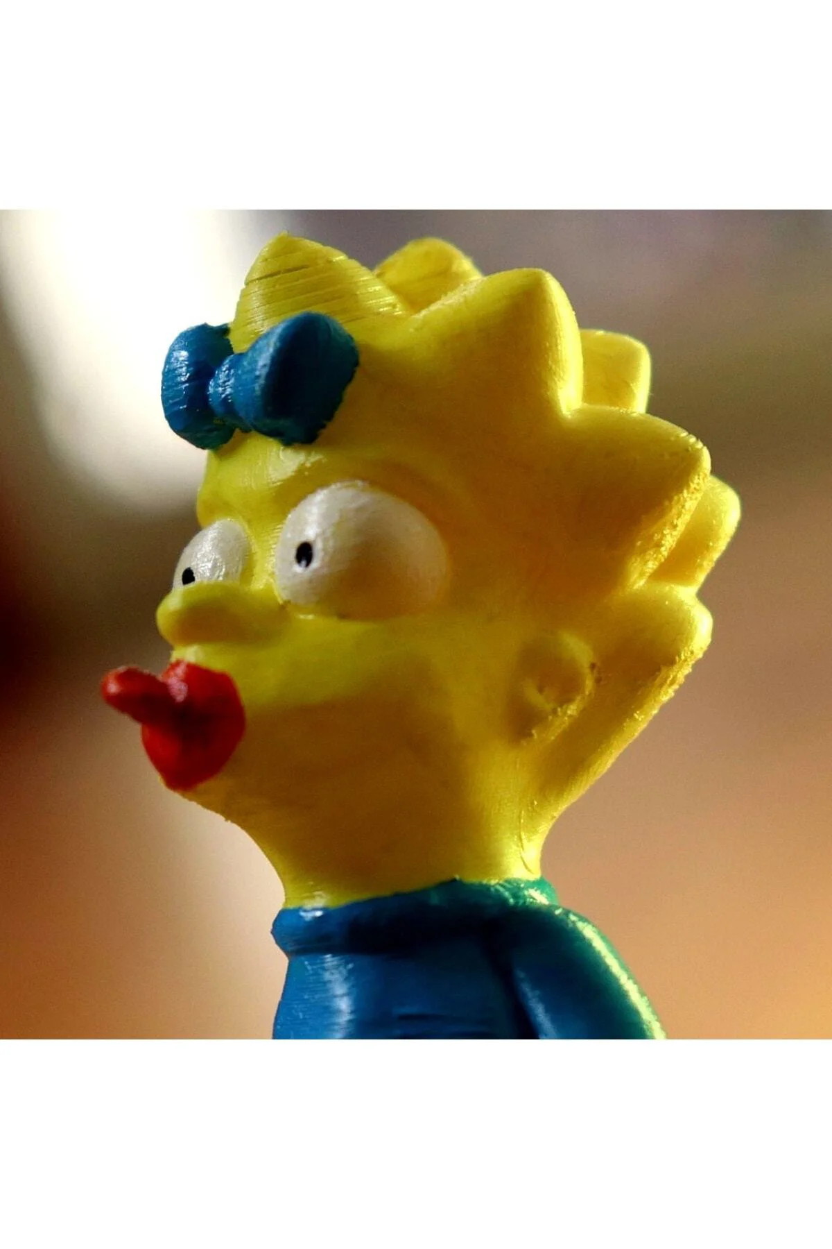 Maggie Simpson Simpsons Simpsonlar Boyalı Figür 7 Cm