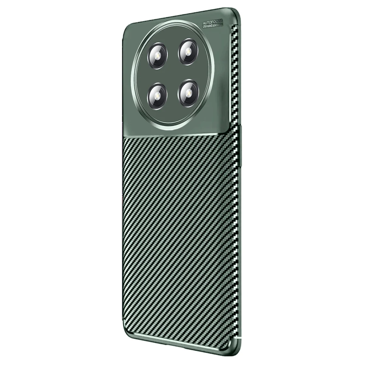 Magic 7 Lite Auto Focus Karbon Kılıf - Koyu Yeşil, Parmak İzi Dayanıklı ve Güçlü Koruma