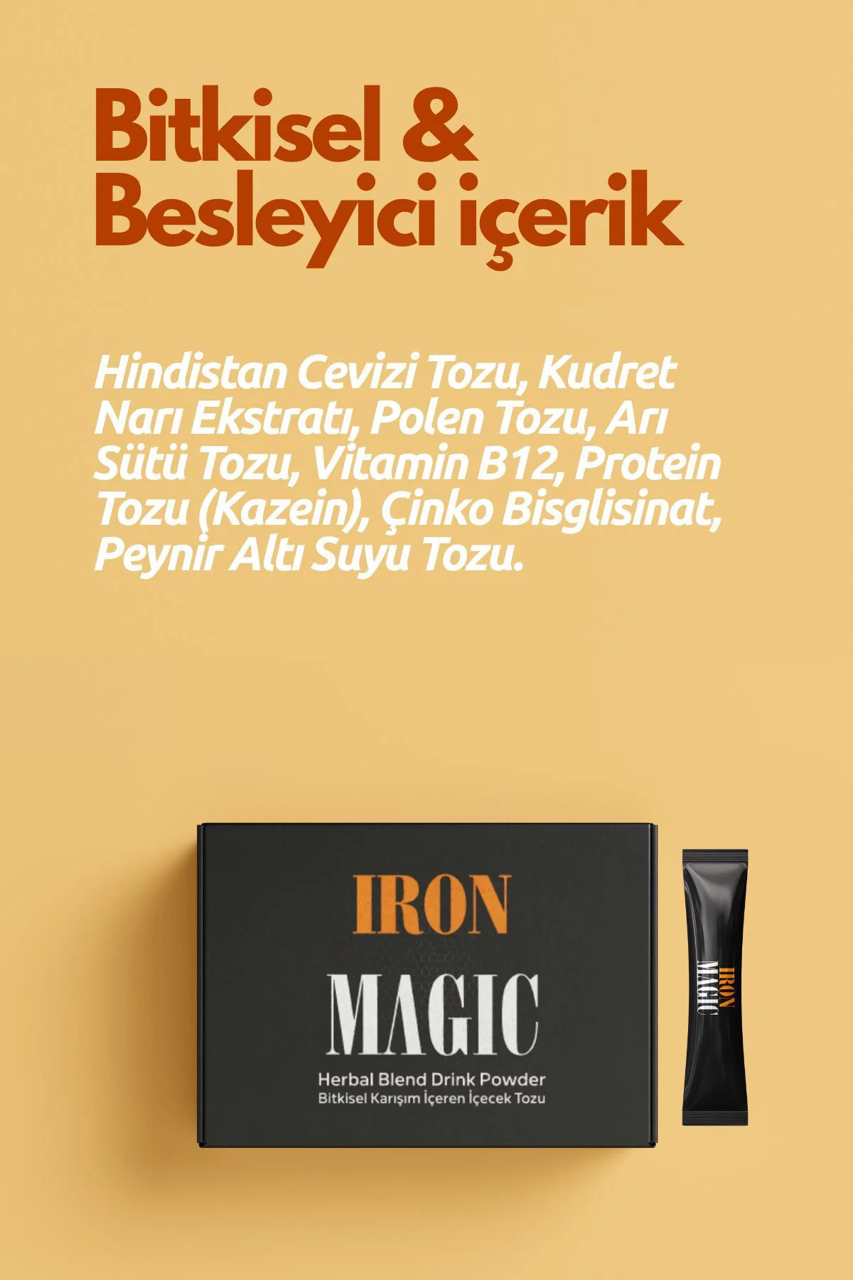 Magic- Bitkisel Karışım Toz 1 Aylık - Karışık İçecek Tozu