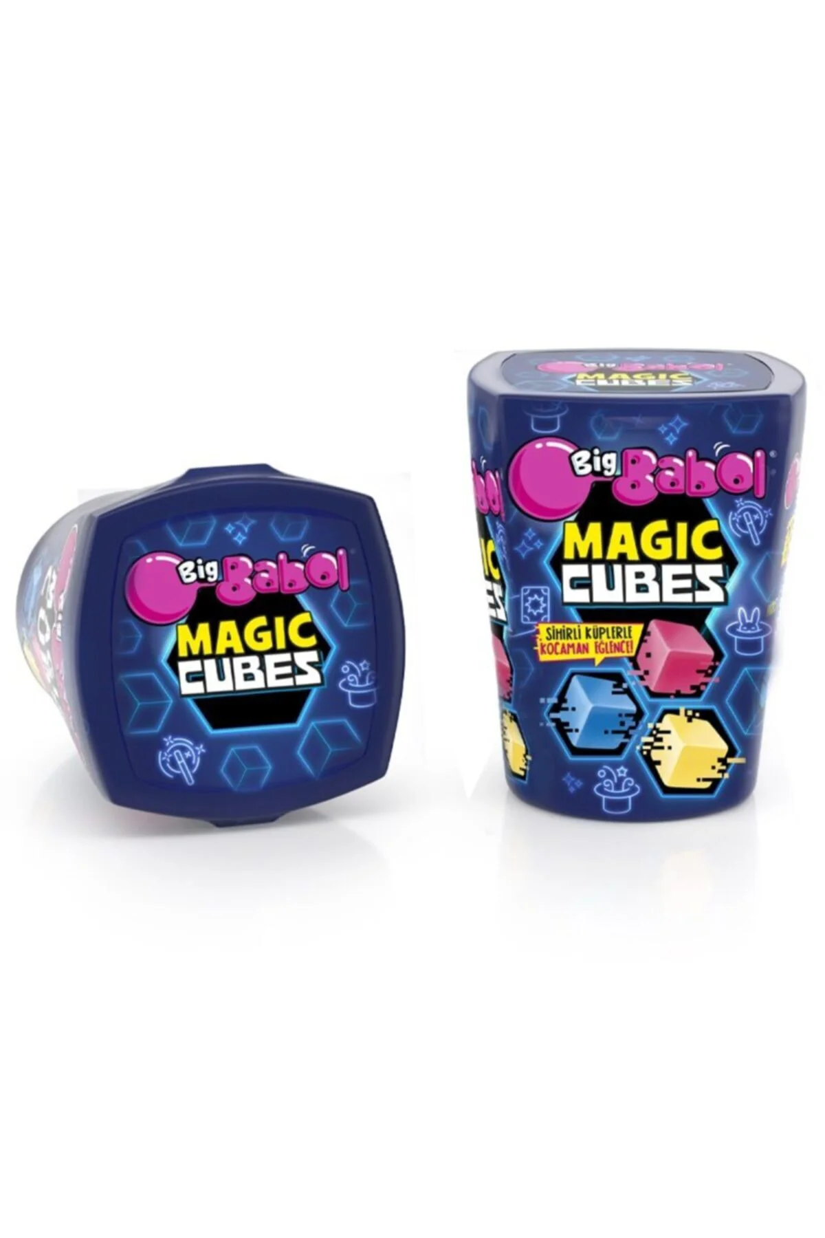 Magic Cubes Karışık Meyve Aromalı Balonlu Sakız
