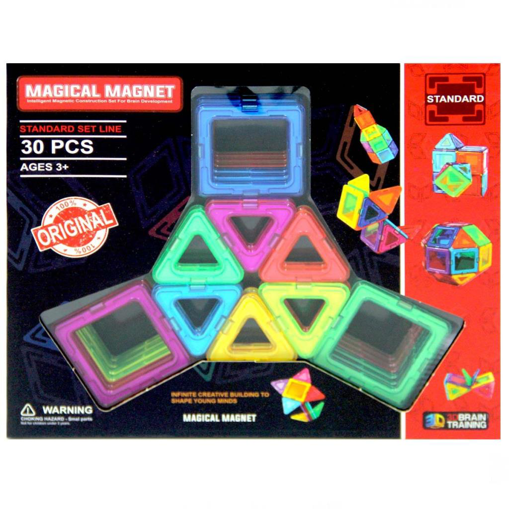 Magical Magnet 30 Parça Oyun Seti Magical Magnet 30 Parça Oyun Seti