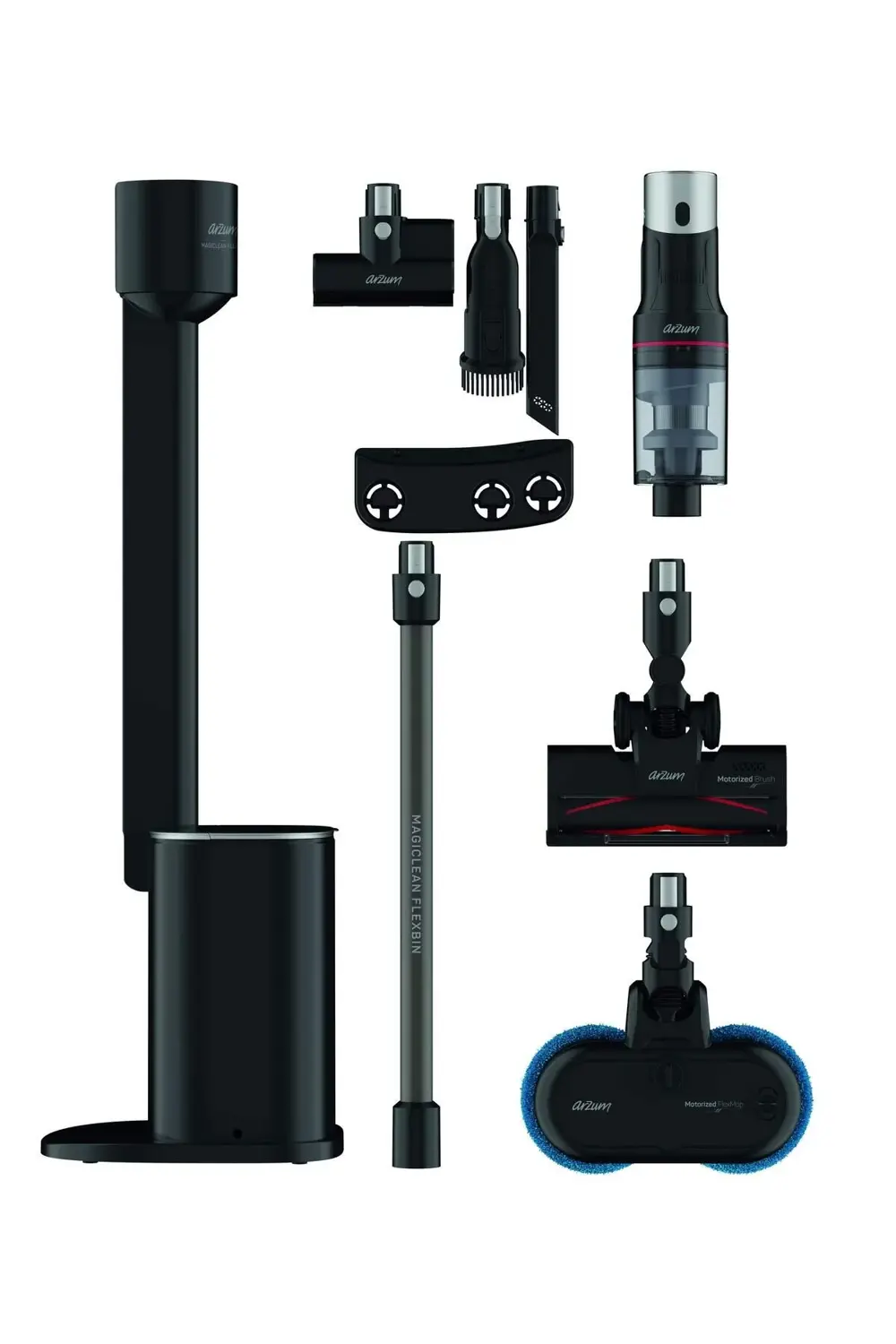 Arzum Magiclean Flexbin İstasyonlu Dikey Şarjlı Süpürge - Ar4211
