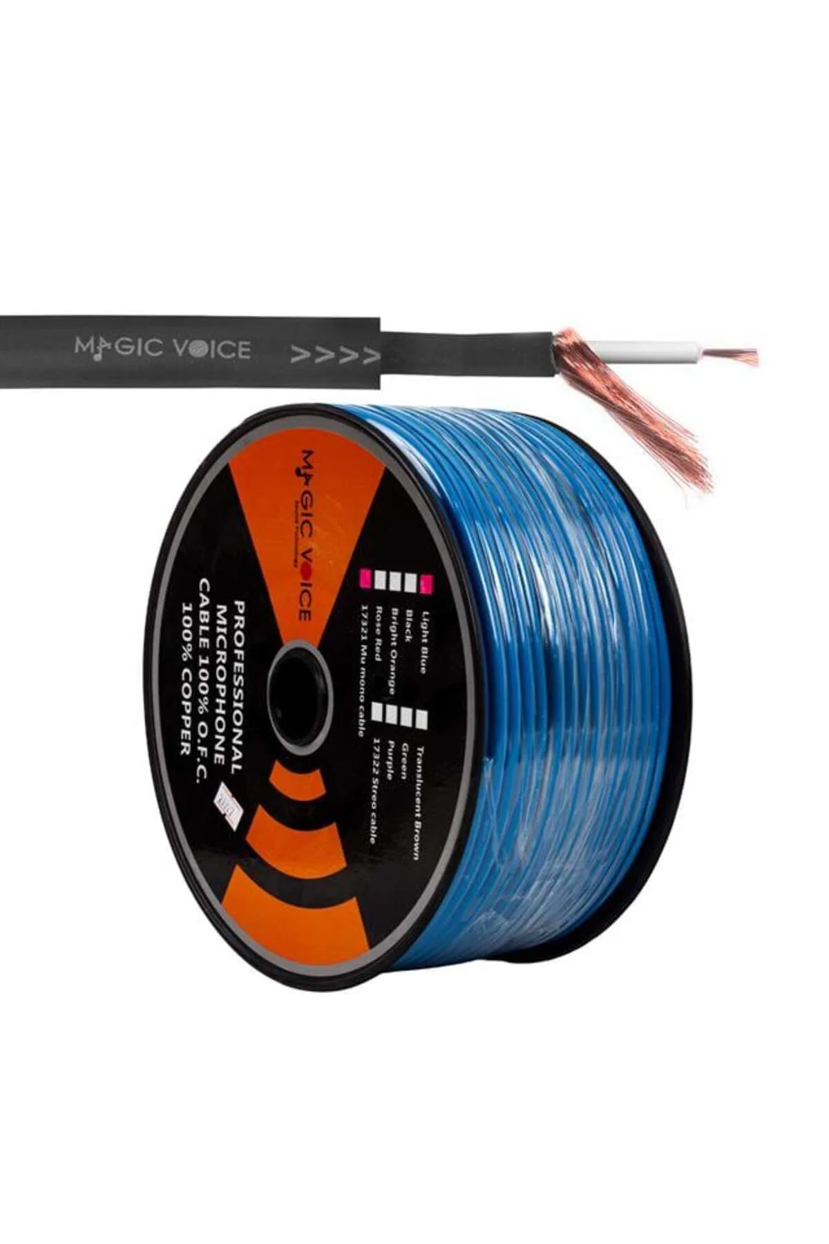 Magicvoice MiKrofon Kablosu Mono 1. KaliTe 100 Metre Açık