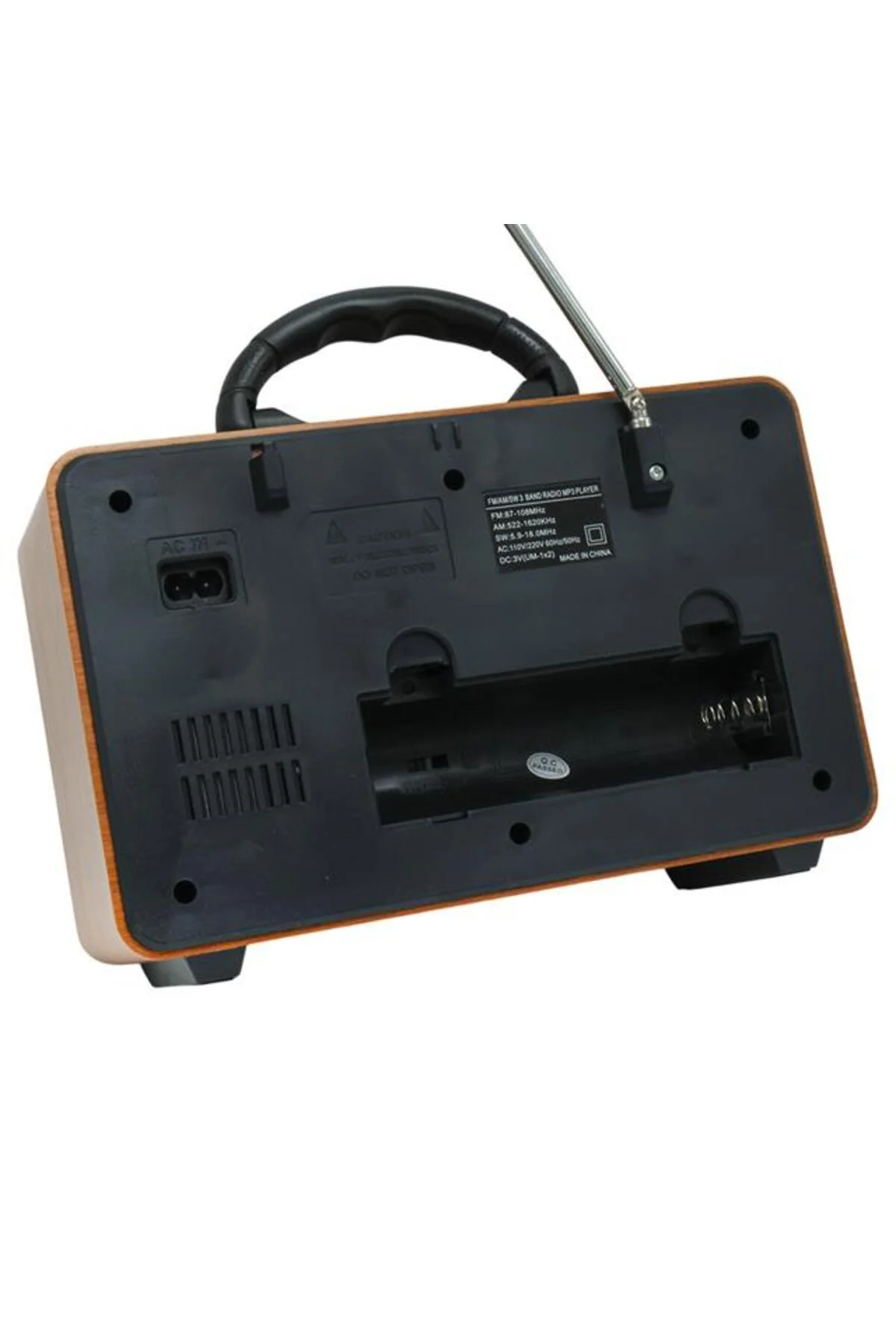 MagicVoice MV-115BT USB - SD - FM - Bluetooth Destekli Nostaljik Radyo MagicVoice MV-115BT USB - SD - FM - Bluetooth Destekli Nostaljik Radyo - Görsel 4
