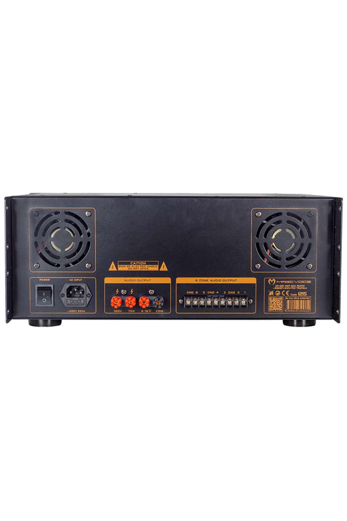 Ok Aksesuar Magicvoice Mv-1215 Küp Mixer Anfi Usb Bt Uk Rms200w Max 1600W 6 Z