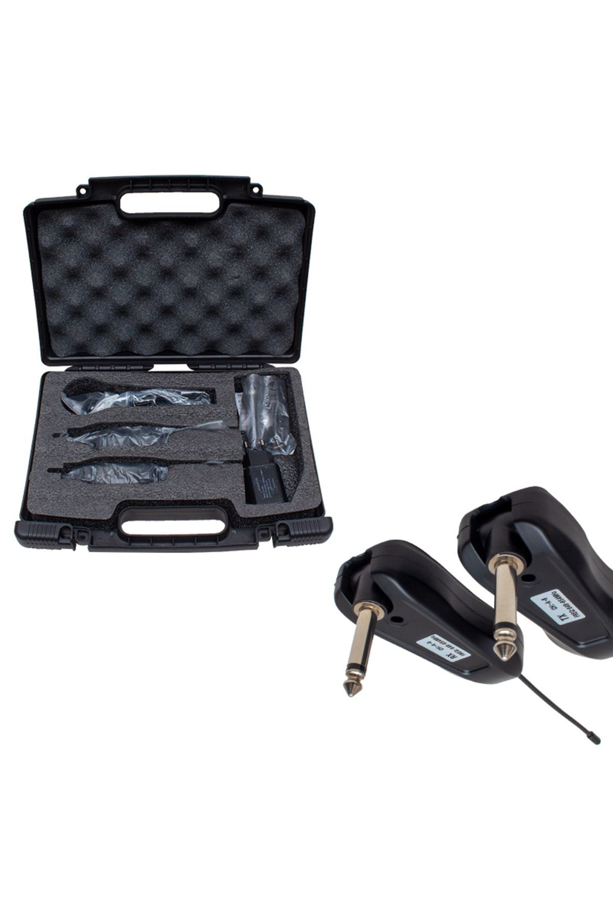 Ok Aksesuar Magicvoice Mv-19592 Uhf Gitar Tip Kablosuz Mikrofon Üçlü Set Go50