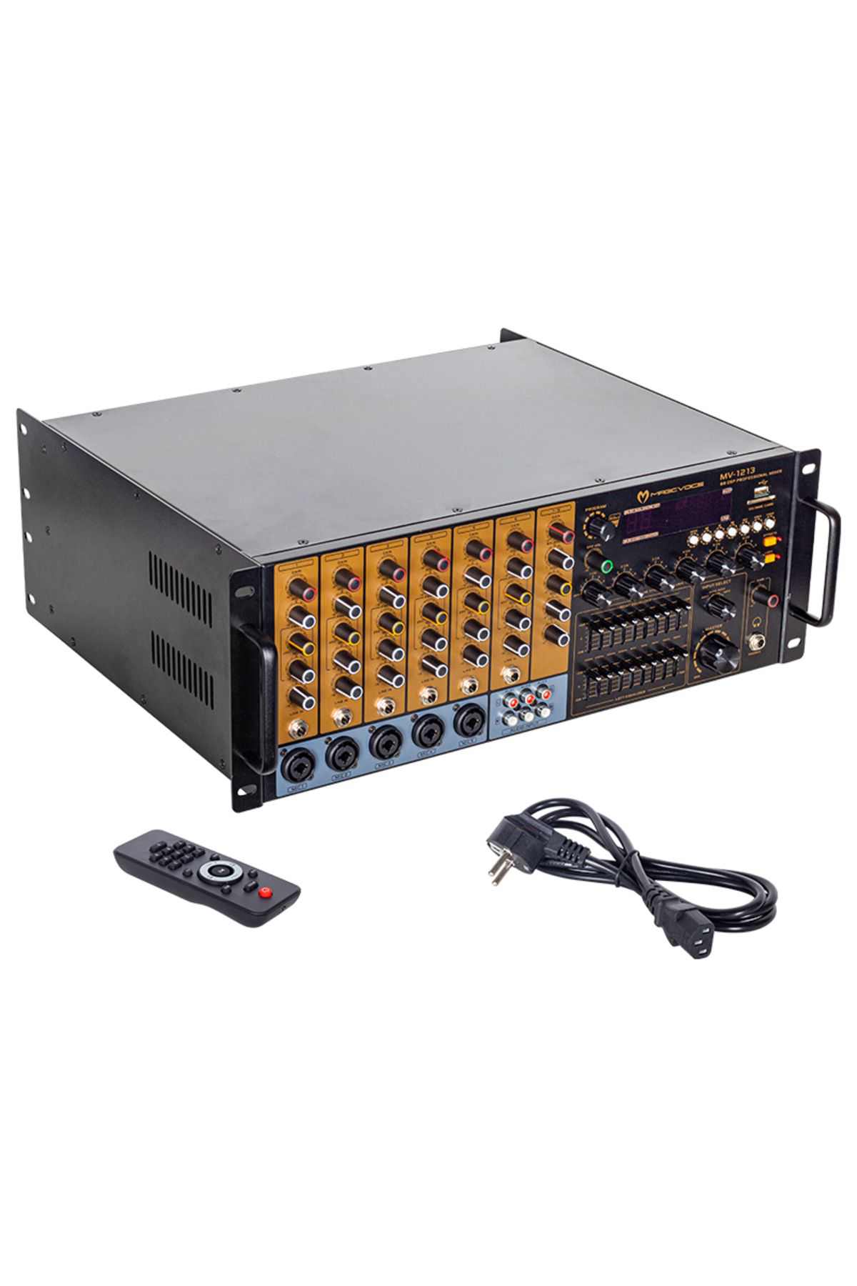 Ok Aksesuar Magicvoice Mv-1213 Küp Mixer Anfi Usb Bt Uk Rms100w  Max 800W 6 Z