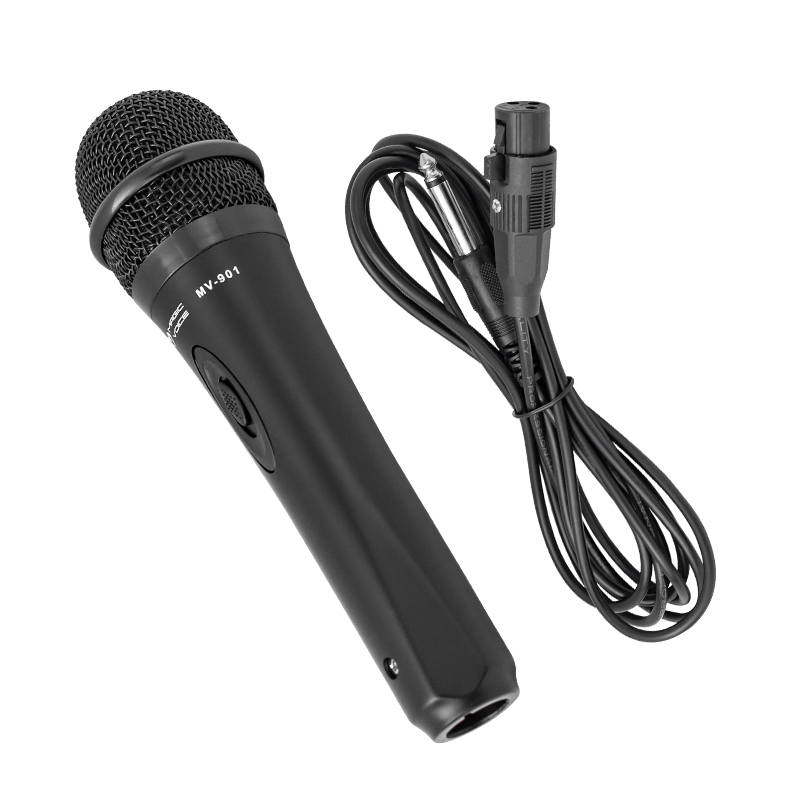 MAGICVOICE MV-901 DİNAMİK PROFESSIONAL KABLOLU EL MİKROFONU ( 2.5