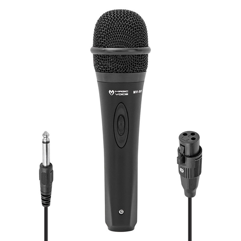 MAGICVOICE MV-901 DİNAMİK PROFESSIONAL KABLOLU EL MİKROFONU ( 2.5