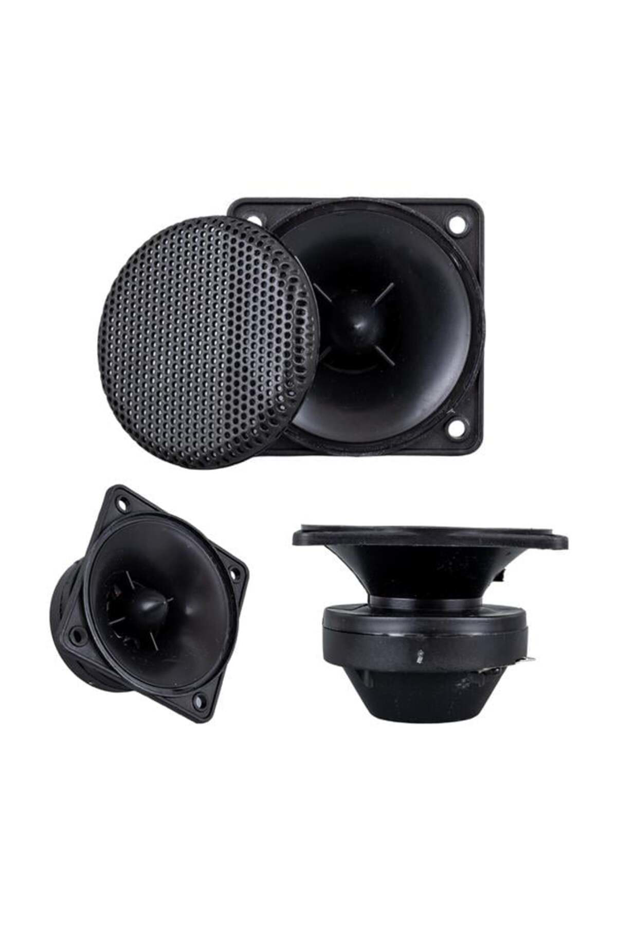 TS-1013 Piezo Kare Tweeter 62x62mm Metal Kapaklı (Yedek Tweeter)
