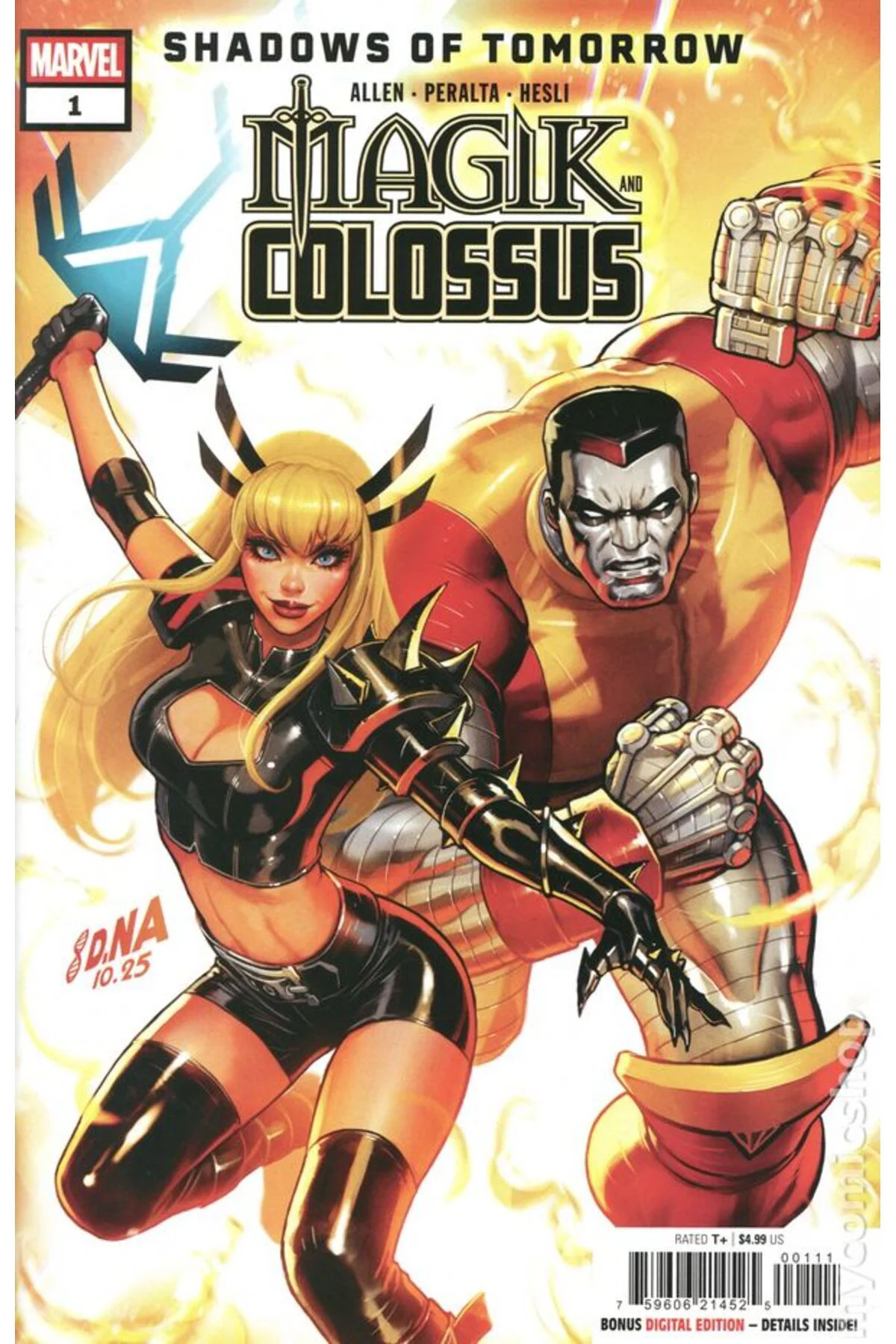 Magik and Colossus #1A (ingilizce)