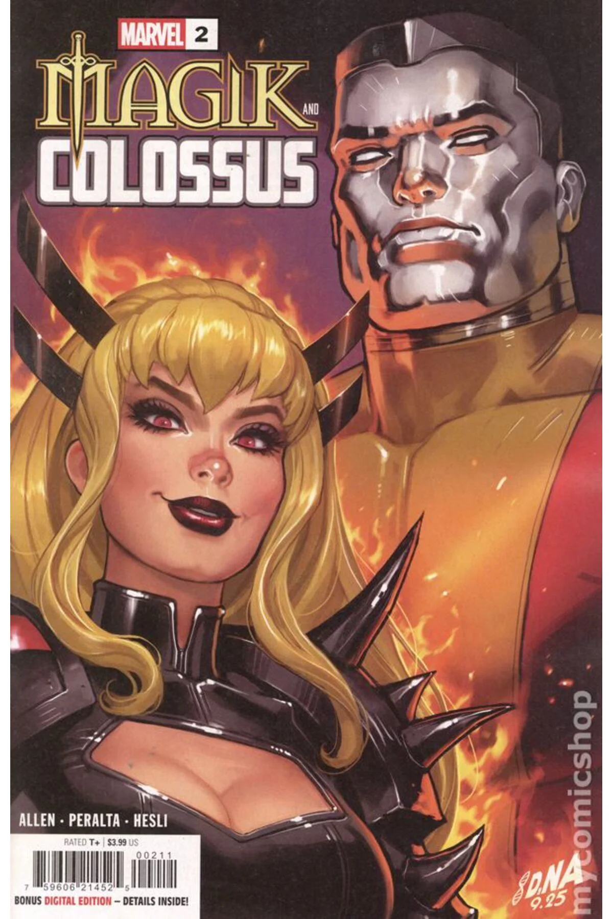 Magik and Colossus #2A (ingilizce)