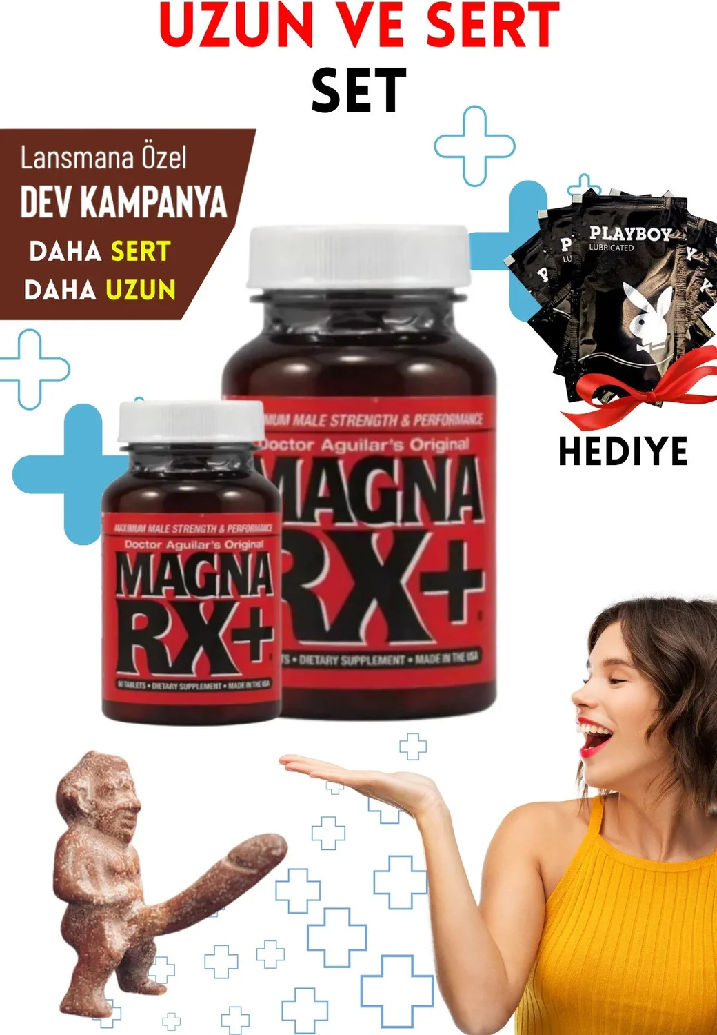 Magna Rx Xxl ile Uyumlu Erkek Ürünü - 2 Adet Fiyatı, Yorumları ve Özellikleri