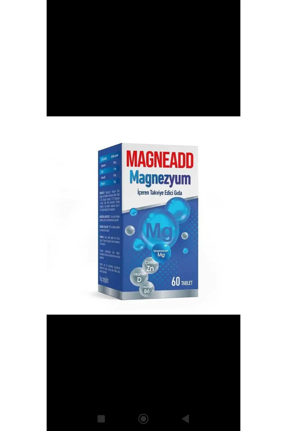 MAGNEAADD MAGNEZYUM COMPLEX 60 TB