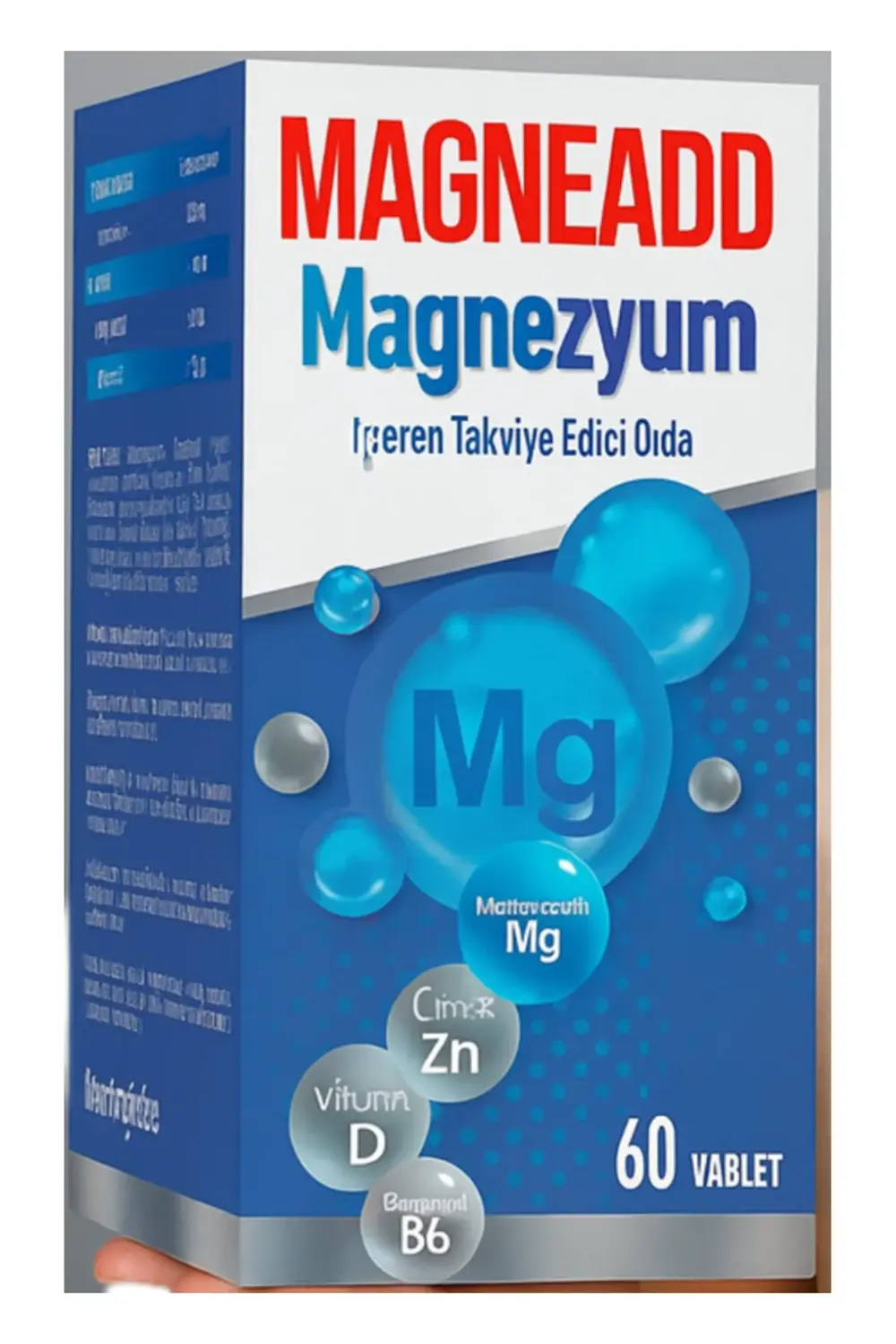 MAGNEAADD MAGNEZYUM COMPLEX 60TB (2 ADET)
